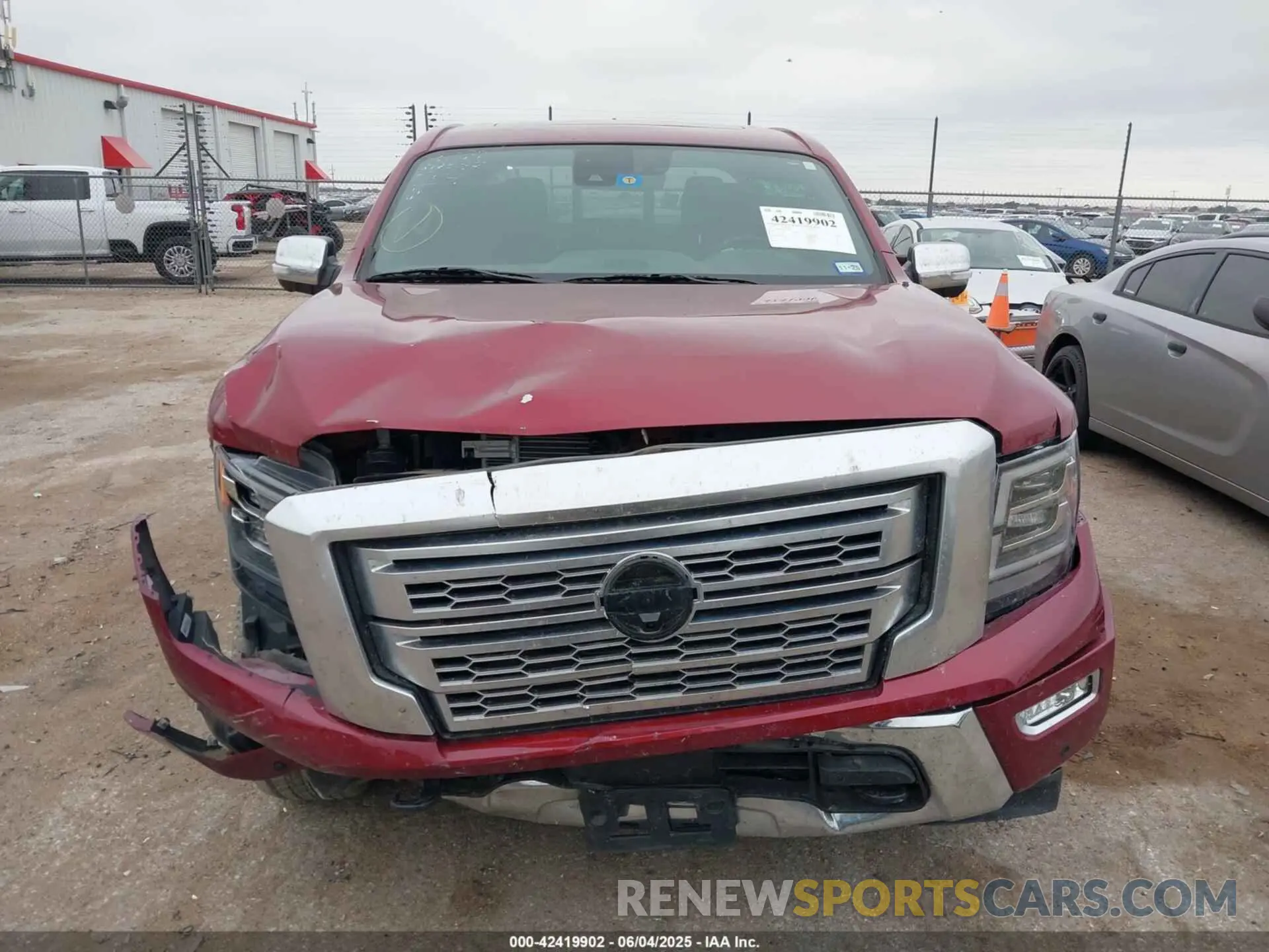 13 Photograph of a damaged car 1N6AA1ED5RN102376 NISSAN TITAN 2024