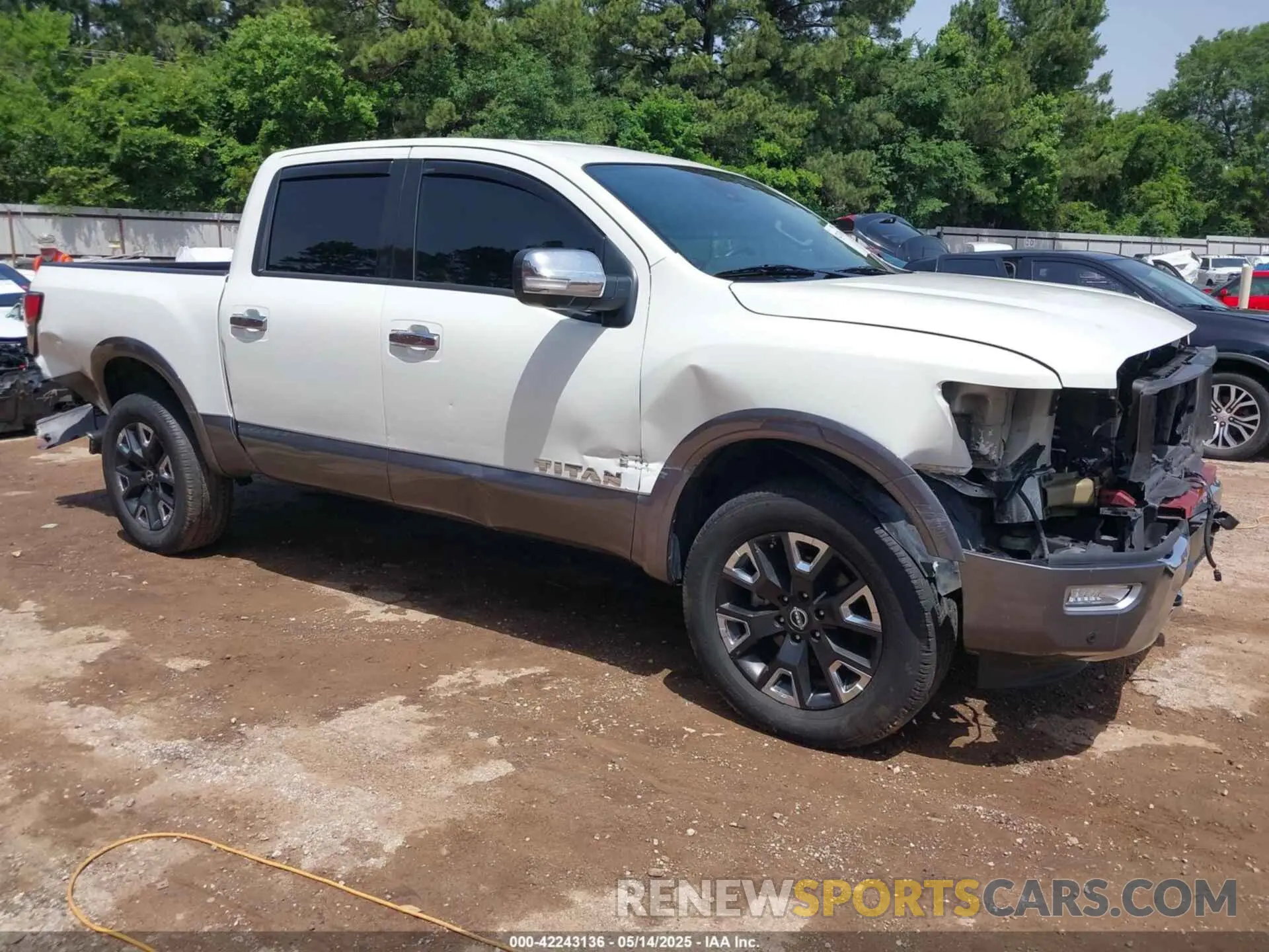 1 Photograph of a damaged car 1N6AA1ED7RN101486 NISSAN TITAN 2024