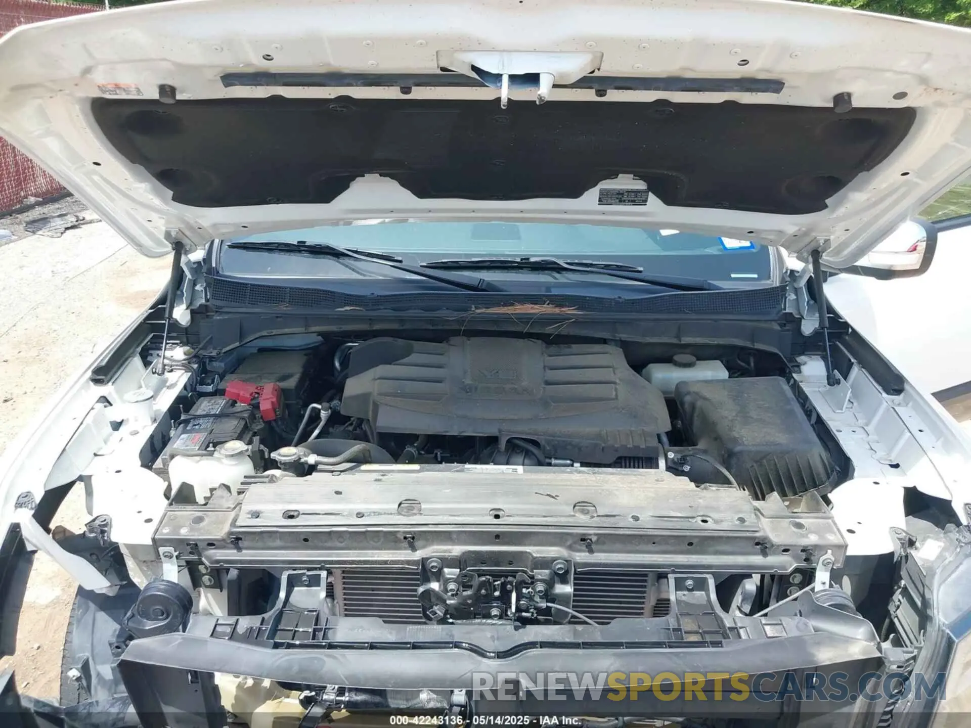 10 Photograph of a damaged car 1N6AA1ED7RN101486 NISSAN TITAN 2024