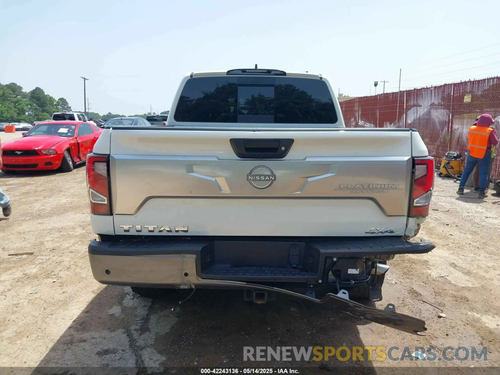 16 Photograph of a damaged car 1N6AA1ED7RN101486 NISSAN TITAN 2024