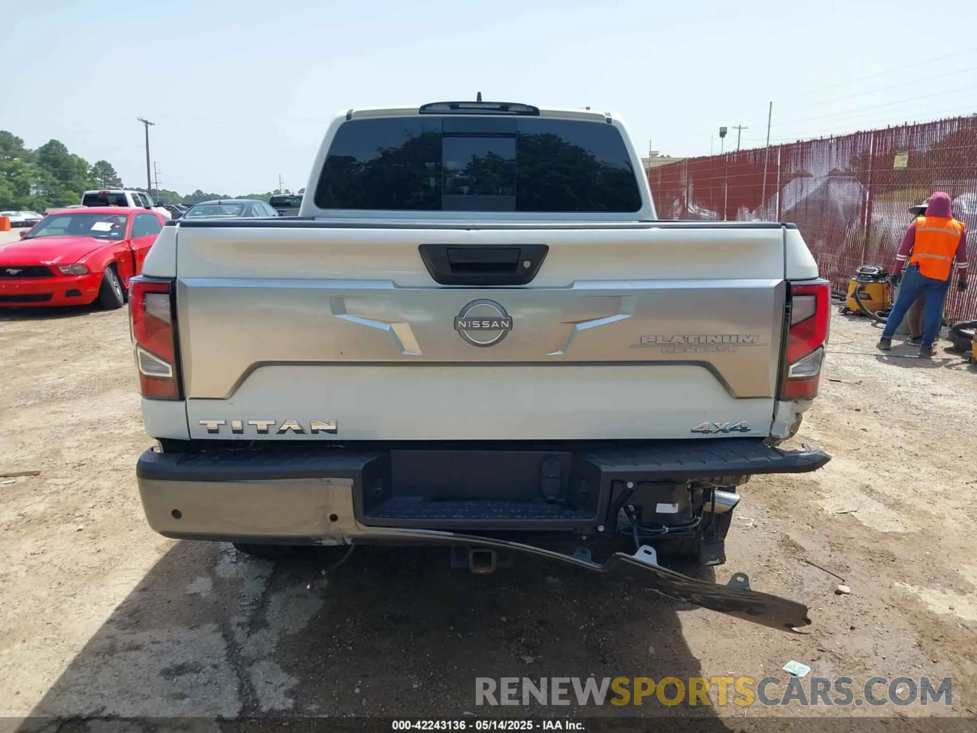 18 Photograph of a damaged car 1N6AA1ED7RN101486 NISSAN TITAN 2024