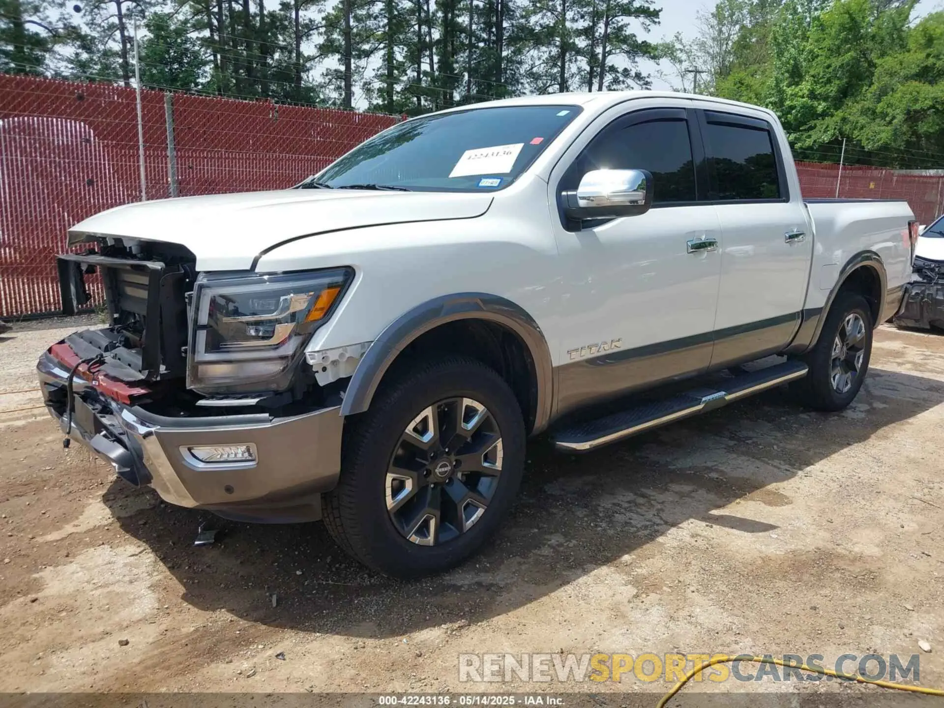 2 Photograph of a damaged car 1N6AA1ED7RN101486 NISSAN TITAN 2024