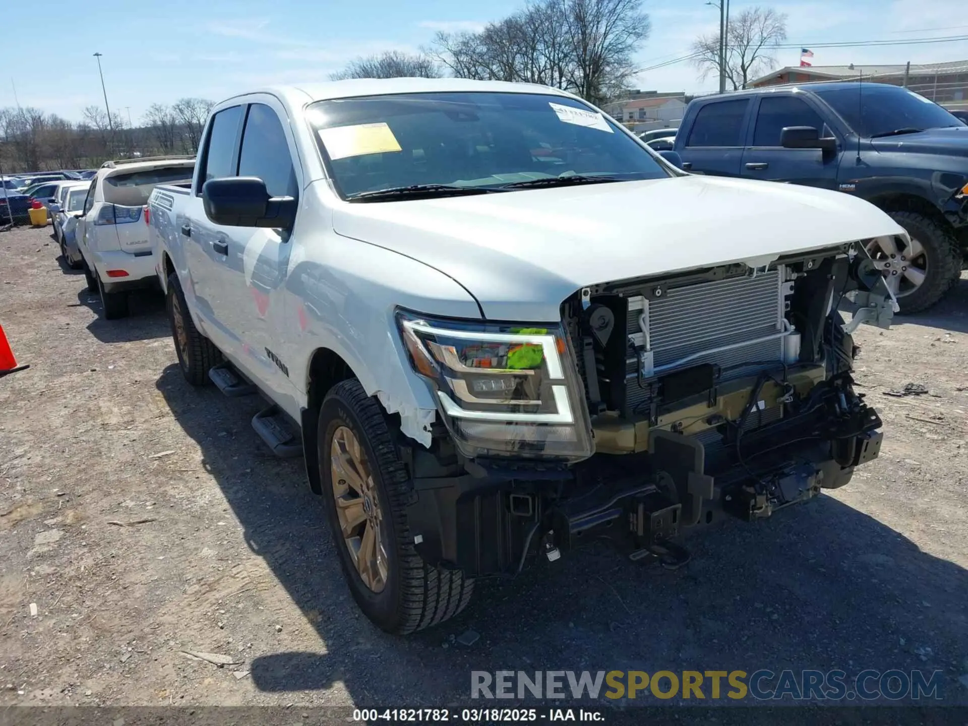 1 Photograph of a damaged car 1N6AA1EDXRN113731 NISSAN TITAN 2024