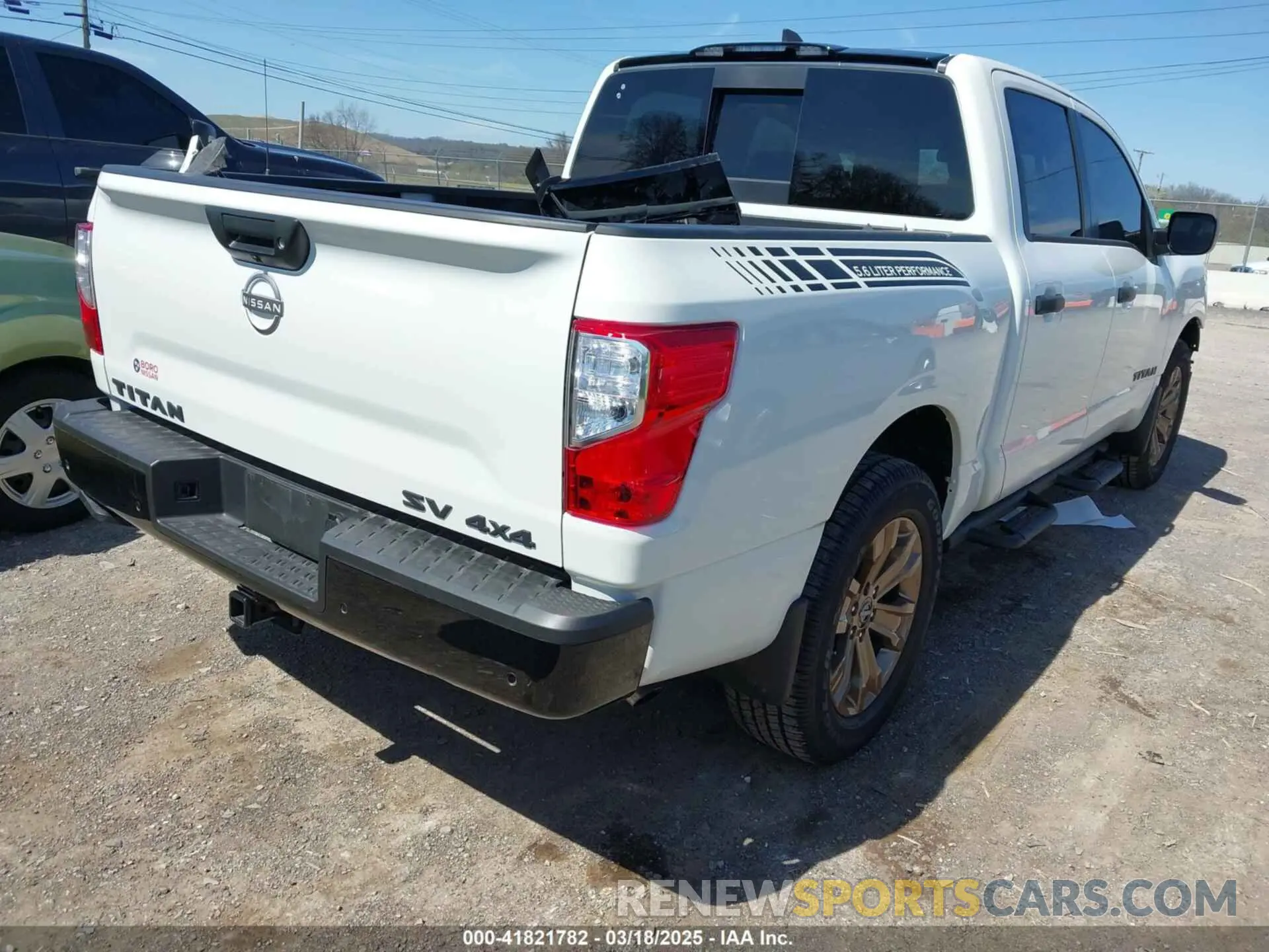 4 Photograph of a damaged car 1N6AA1EDXRN113731 NISSAN TITAN 2024