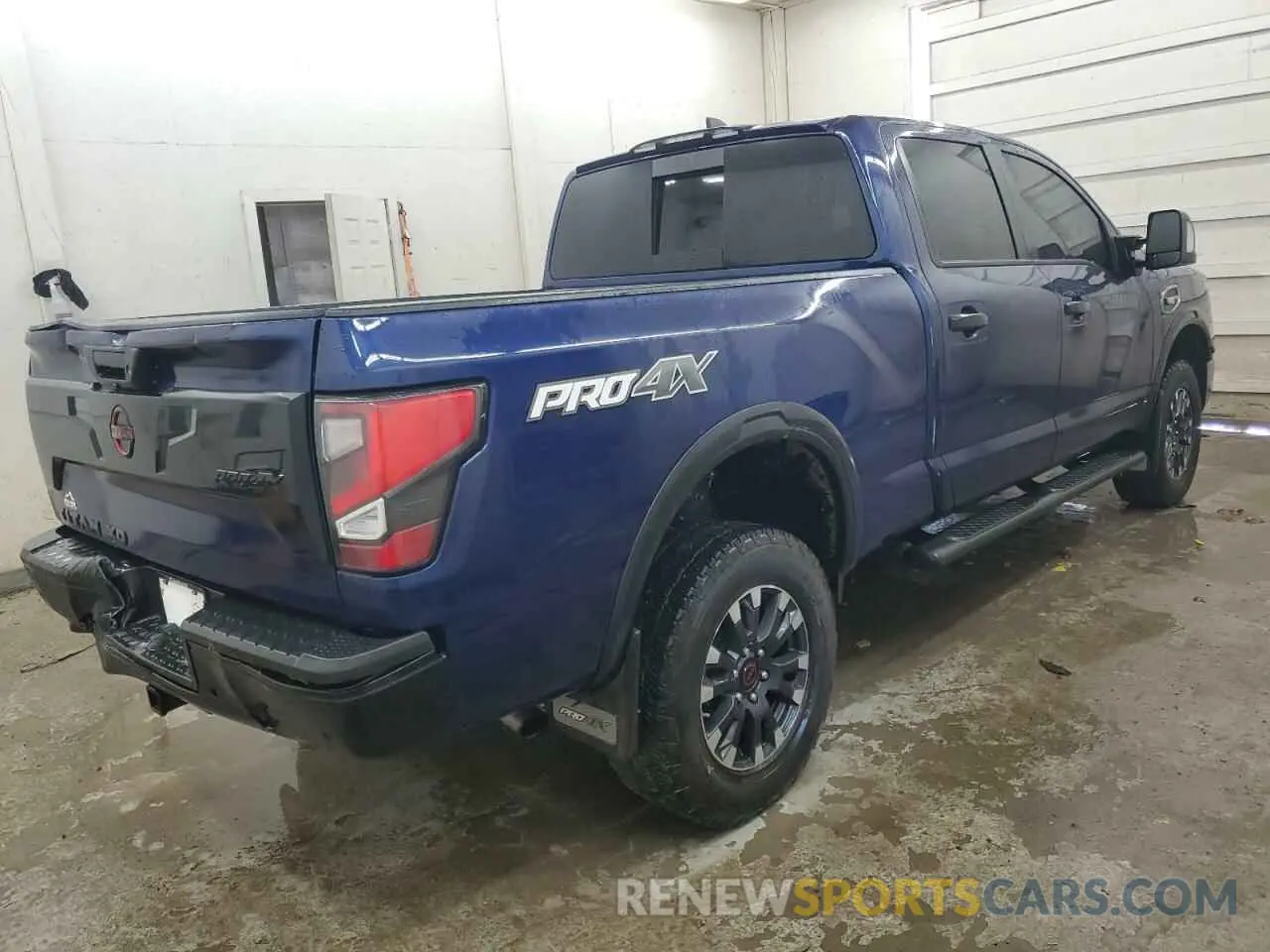 3 Photograph of a damaged car 1N6AA1FB2RN104714 NISSAN TITAN 2024