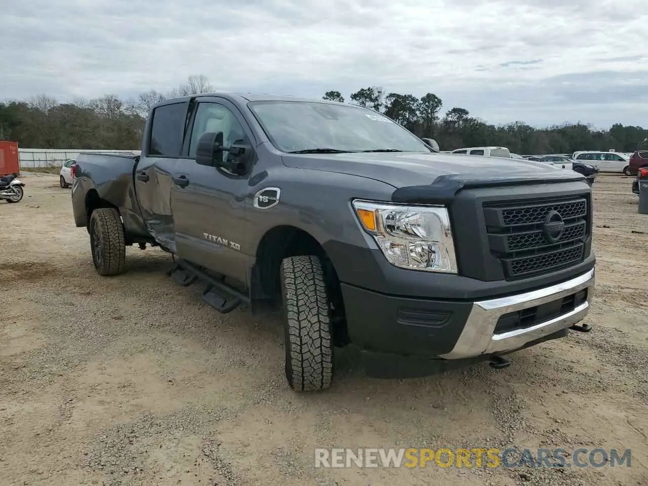 4 Photograph of a damaged car 1N6AA1FB2RN107239 NISSAN TITAN 2024