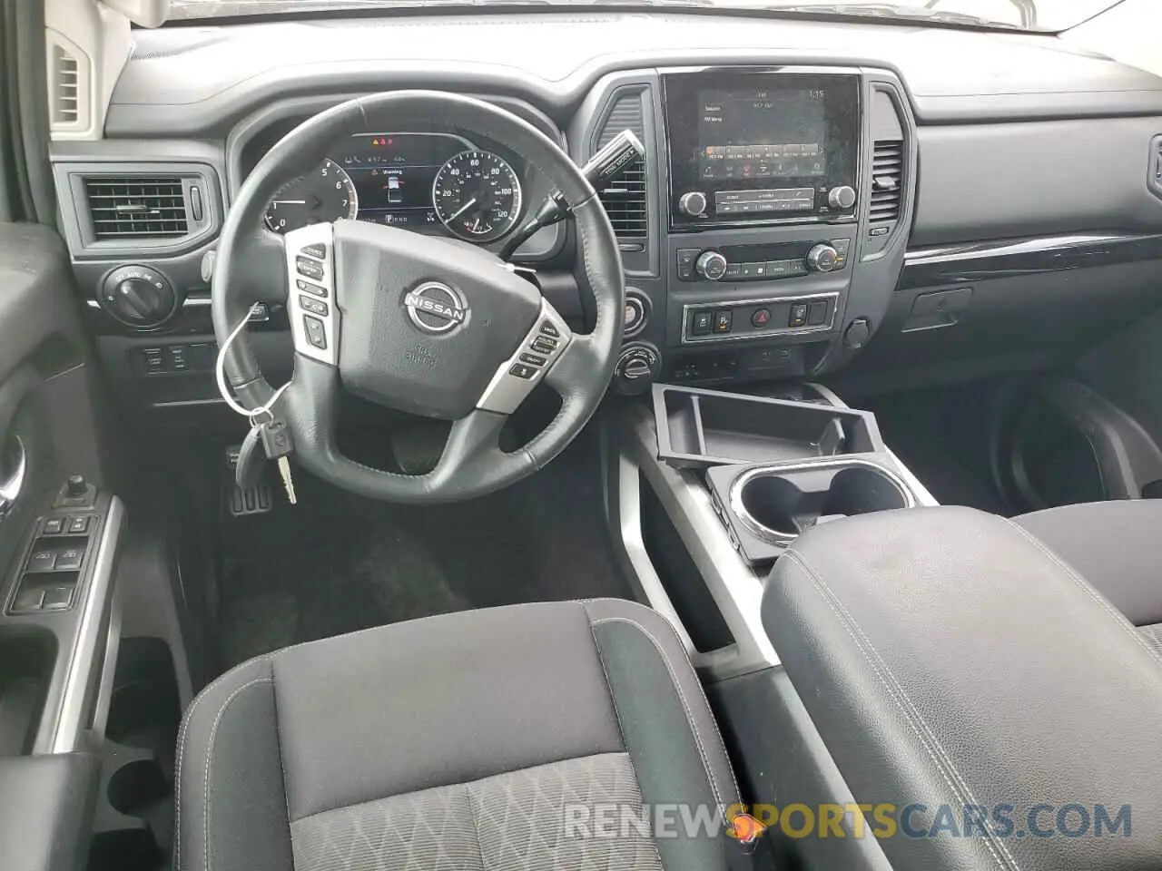 8 Photograph of a damaged car 1N6AA1FB2RN107239 NISSAN TITAN 2024