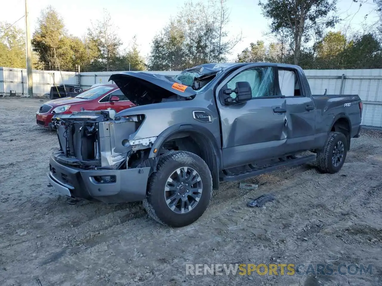 1 Photograph of a damaged car 1N6AA1FB9RN107710 NISSAN TITAN 2024