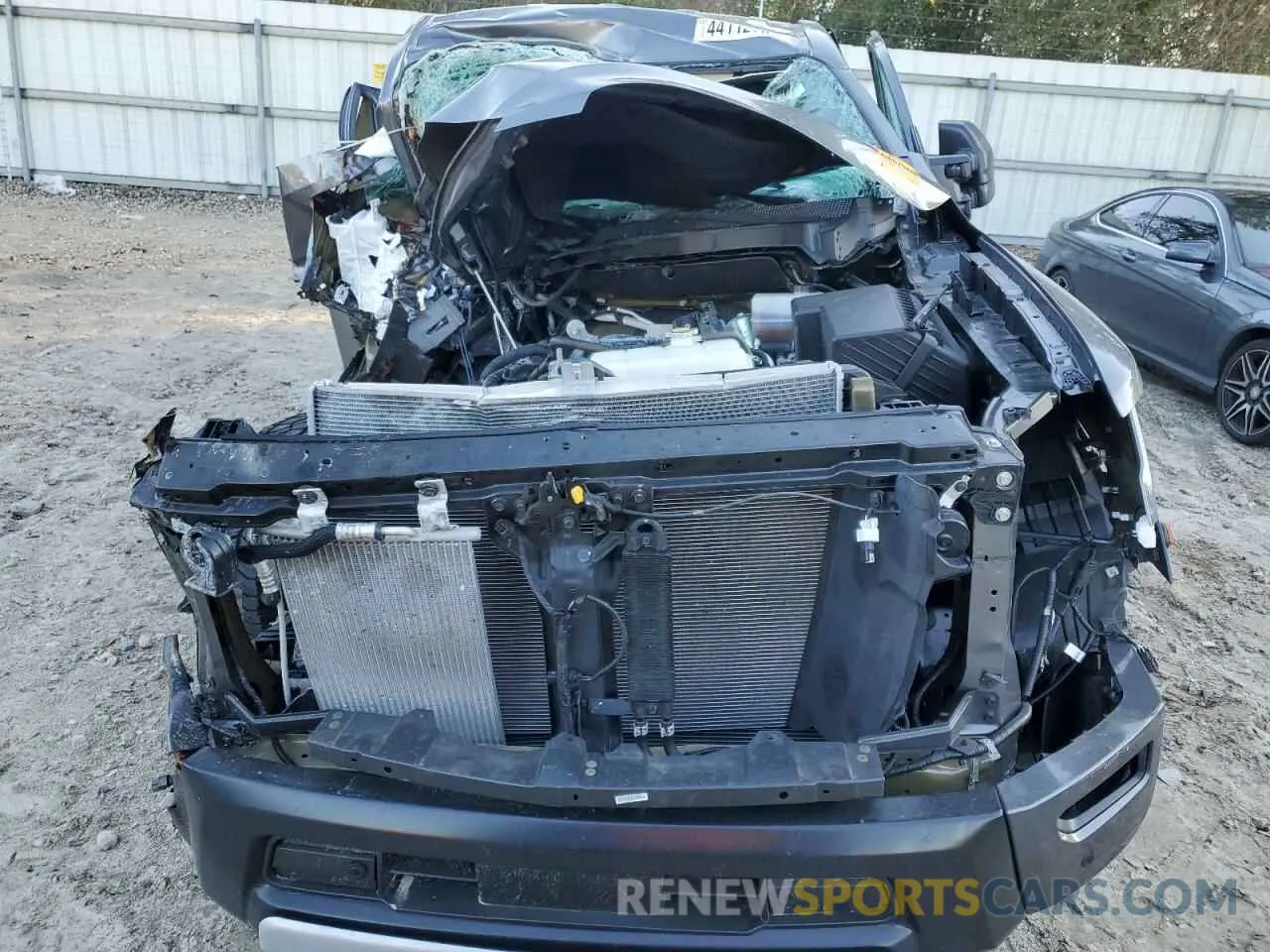 5 Photograph of a damaged car 1N6AA1FB9RN107710 NISSAN TITAN 2024