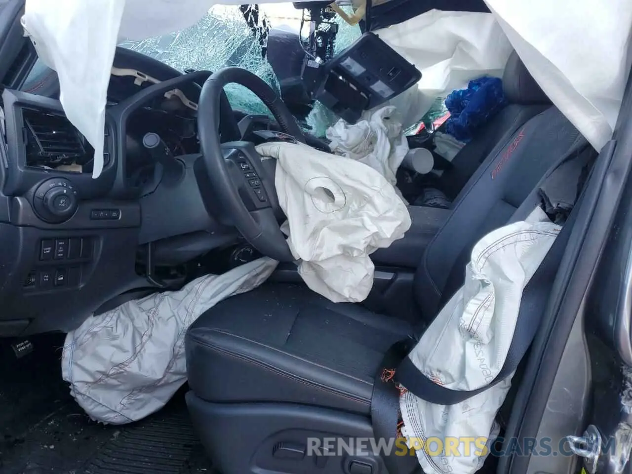 7 Photograph of a damaged car 1N6AA1FB9RN107710 NISSAN TITAN 2024