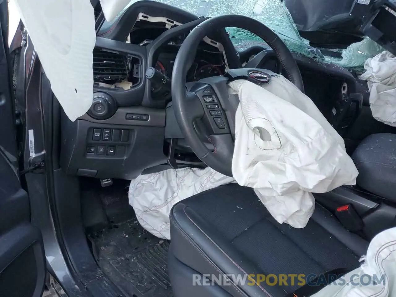 8 Photograph of a damaged car 1N6AA1FB9RN107710 NISSAN TITAN 2024