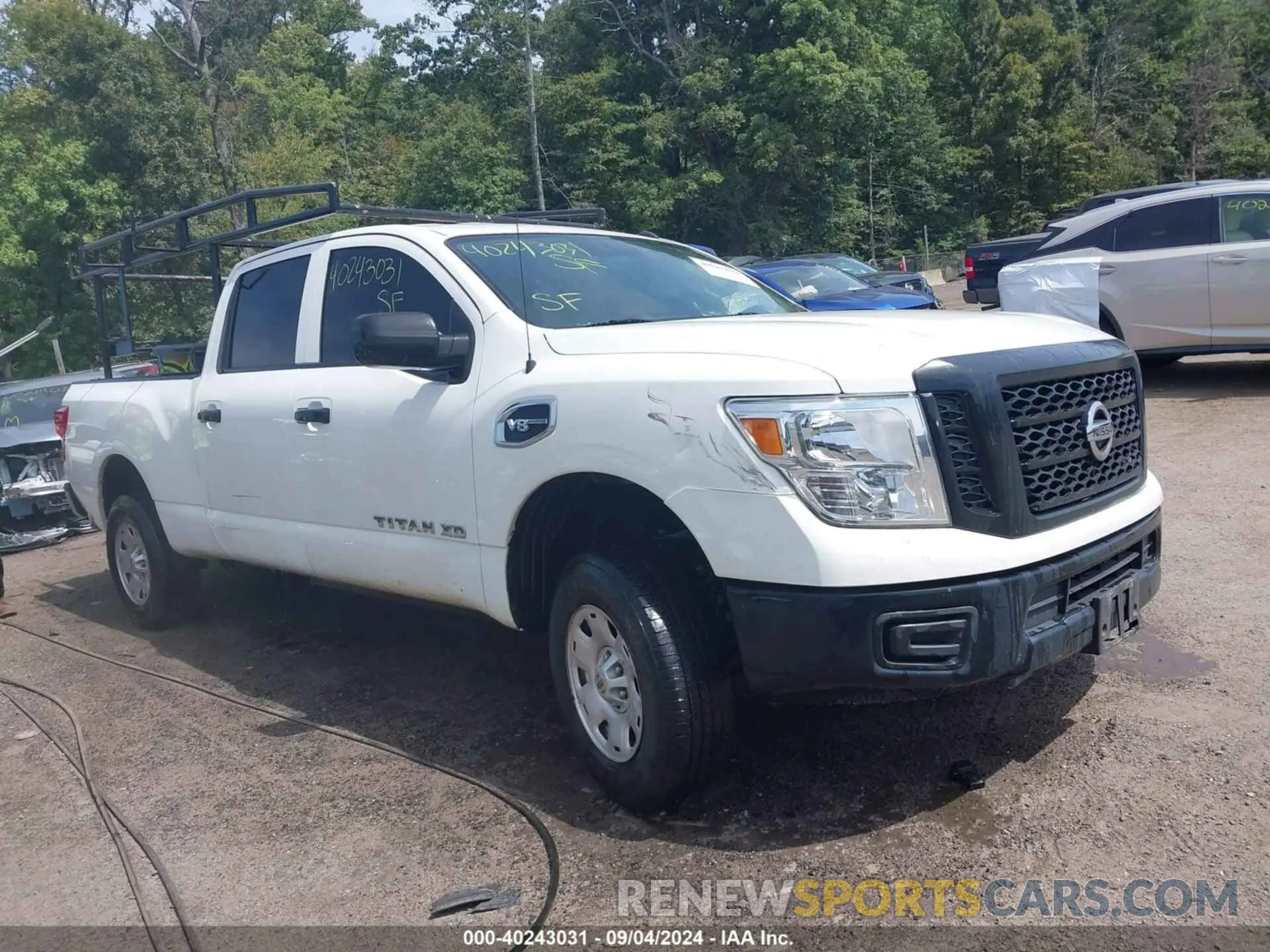 1 Photograph of a damaged car 1N6AA1F39KN515137 NISSAN TITAN XD 2019