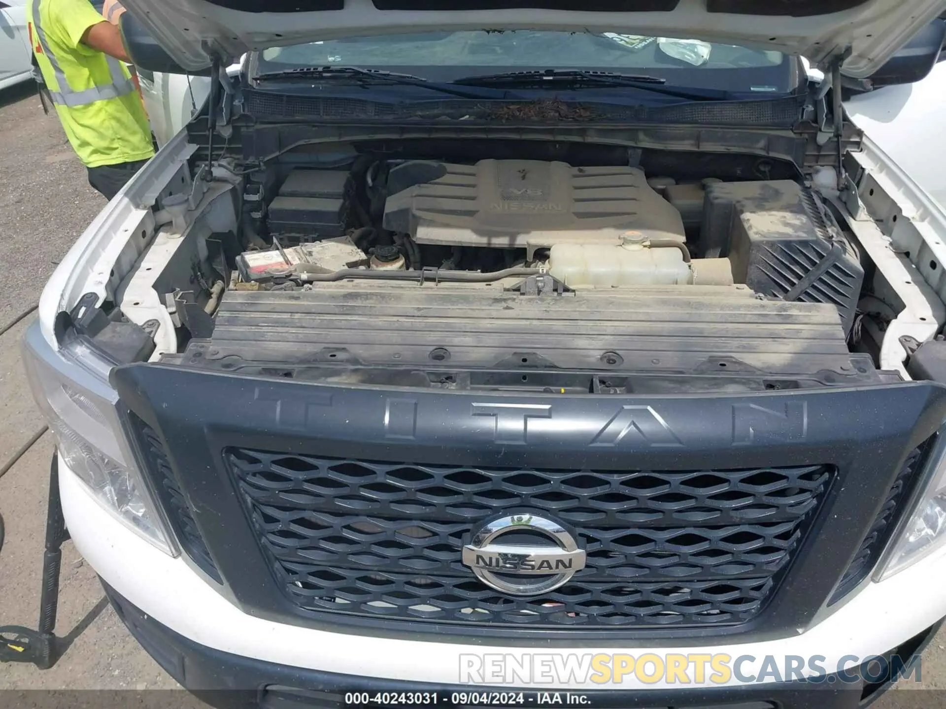 10 Photograph of a damaged car 1N6AA1F39KN515137 NISSAN TITAN XD 2019