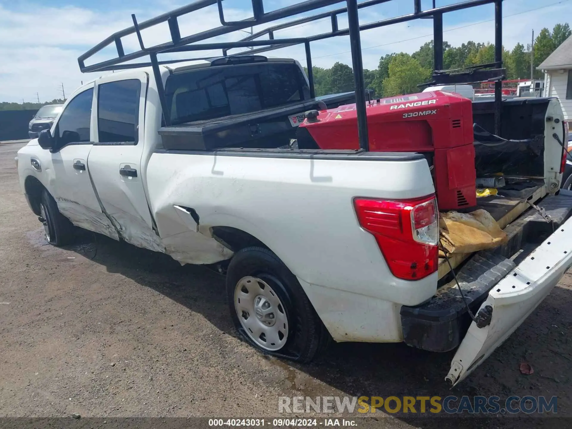 3 Photograph of a damaged car 1N6AA1F39KN515137 NISSAN TITAN XD 2019