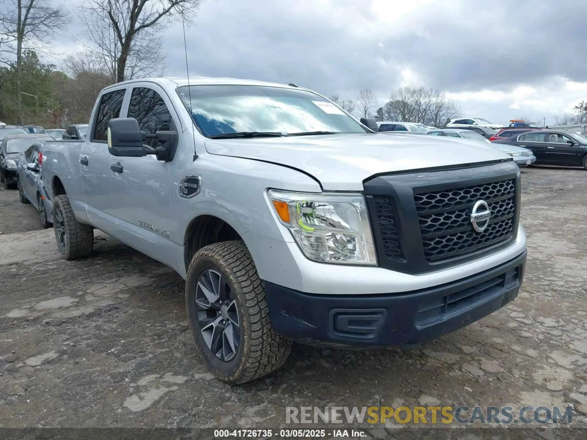 1 Photograph of a damaged car 1N6BA1F33KN514599 NISSAN TITAN XD 2019