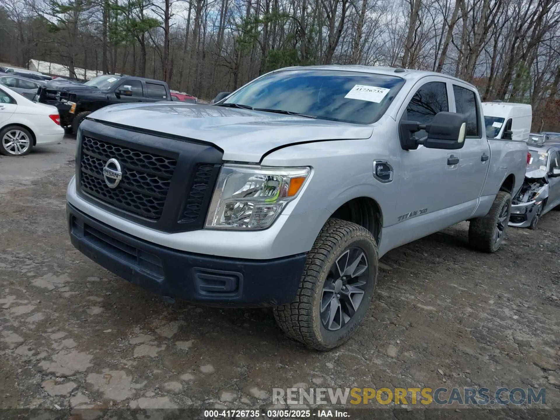 2 Photograph of a damaged car 1N6BA1F33KN514599 NISSAN TITAN XD 2019