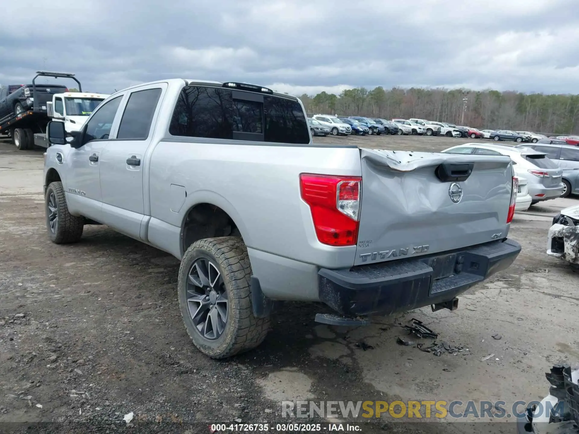 3 Photograph of a damaged car 1N6BA1F33KN514599 NISSAN TITAN XD 2019