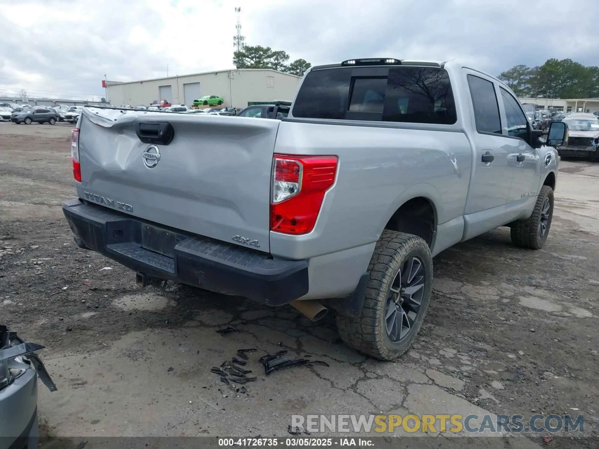 4 Photograph of a damaged car 1N6BA1F33KN514599 NISSAN TITAN XD 2019