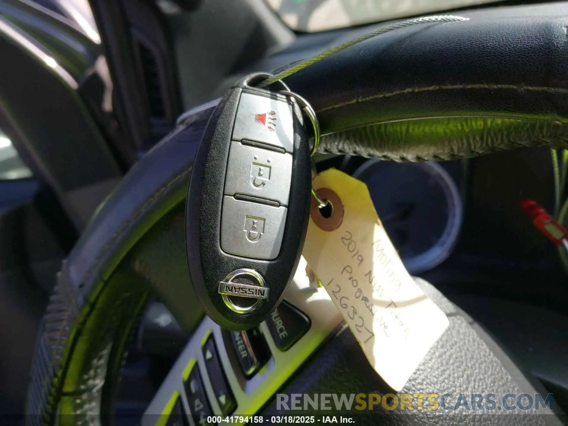 11 Photograph of a damaged car 1N6BA1F41KN529532 NISSAN TITAN XD 2019