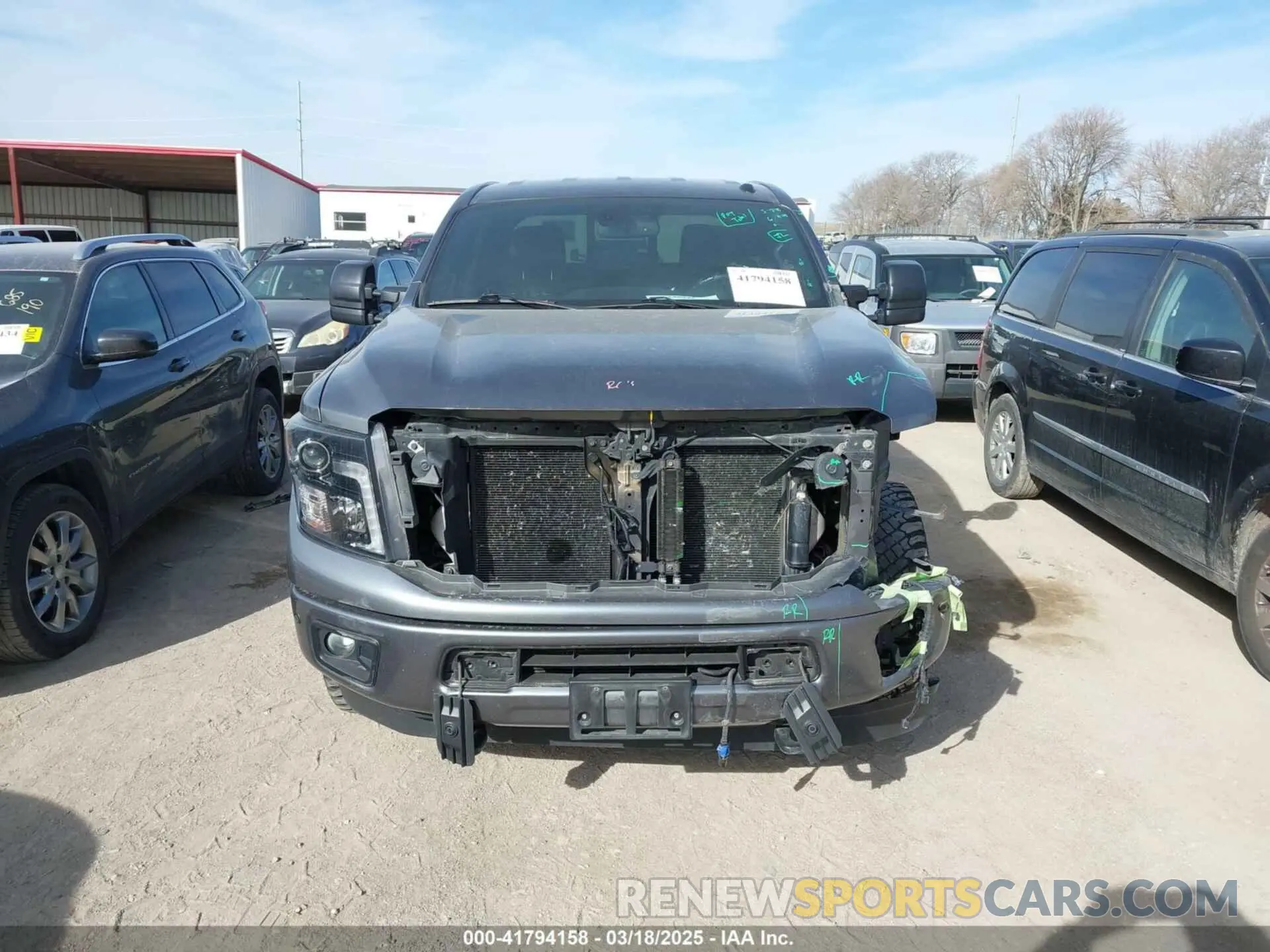 12 Photograph of a damaged car 1N6BA1F41KN529532 NISSAN TITAN XD 2019