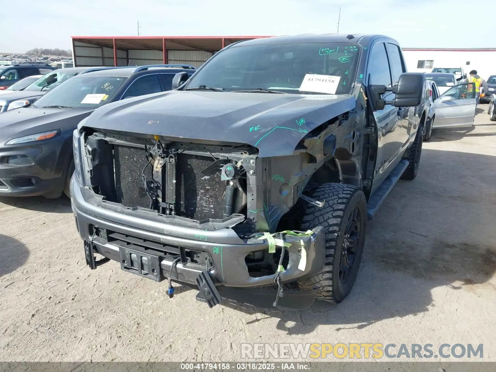 6 Photograph of a damaged car 1N6BA1F41KN529532 NISSAN TITAN XD 2019