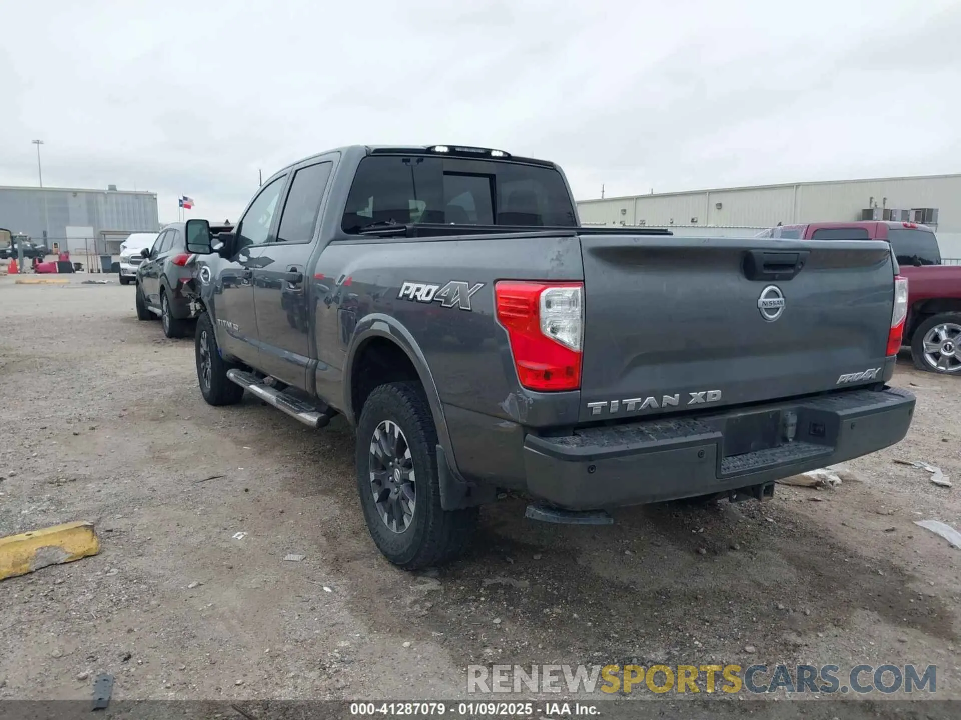 3 Photograph of a damaged car 1N6BA1F44KN509548 NISSAN TITAN XD 2019