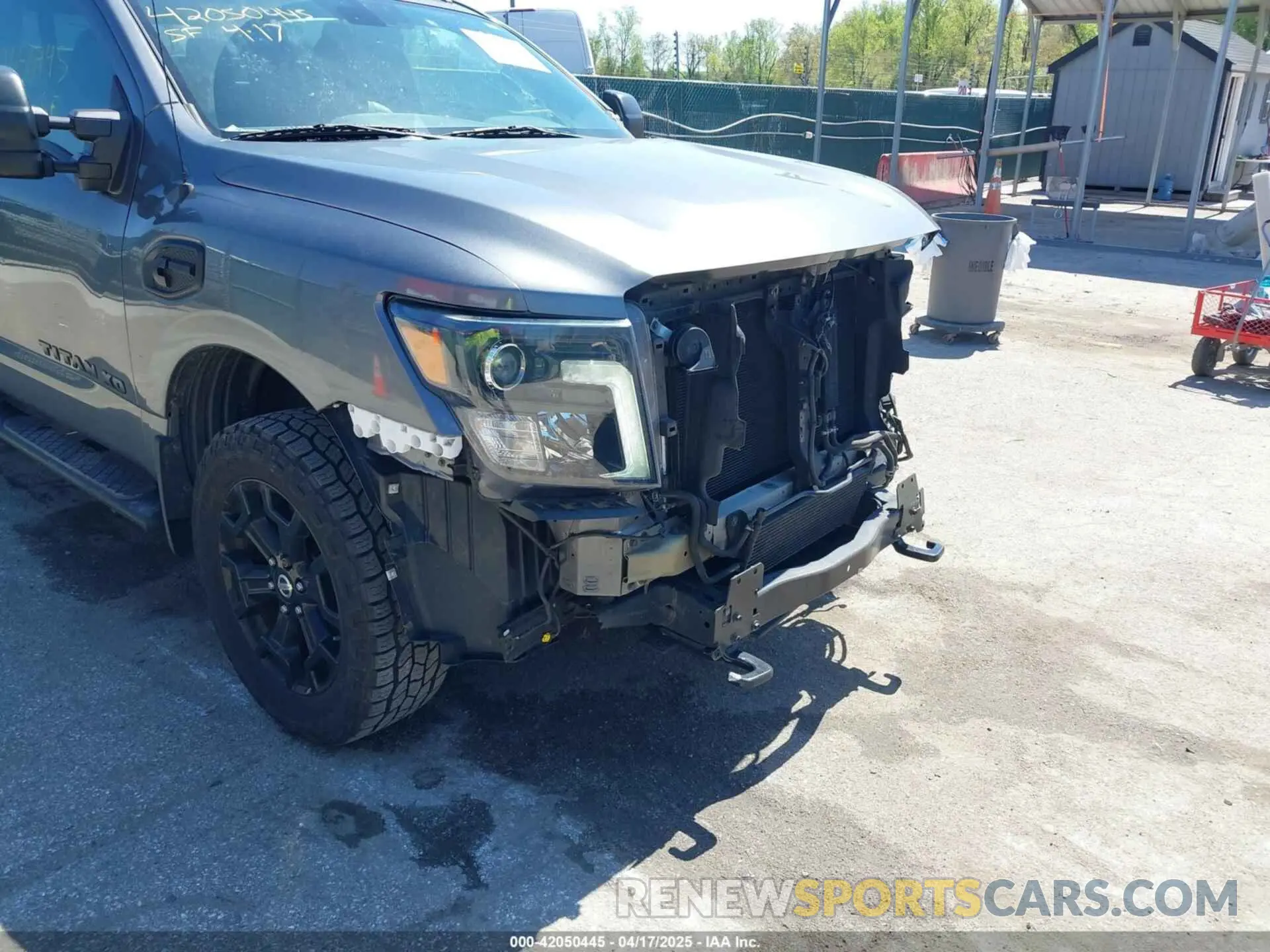 18 Photograph of a damaged car 1N6BA1F45KN507050 NISSAN TITAN XD 2019
