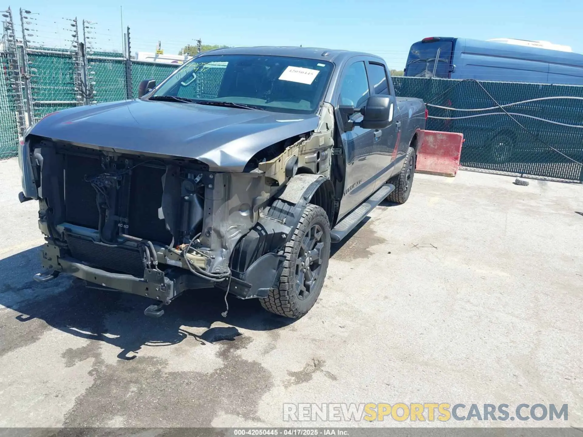 2 Photograph of a damaged car 1N6BA1F45KN507050 NISSAN TITAN XD 2019