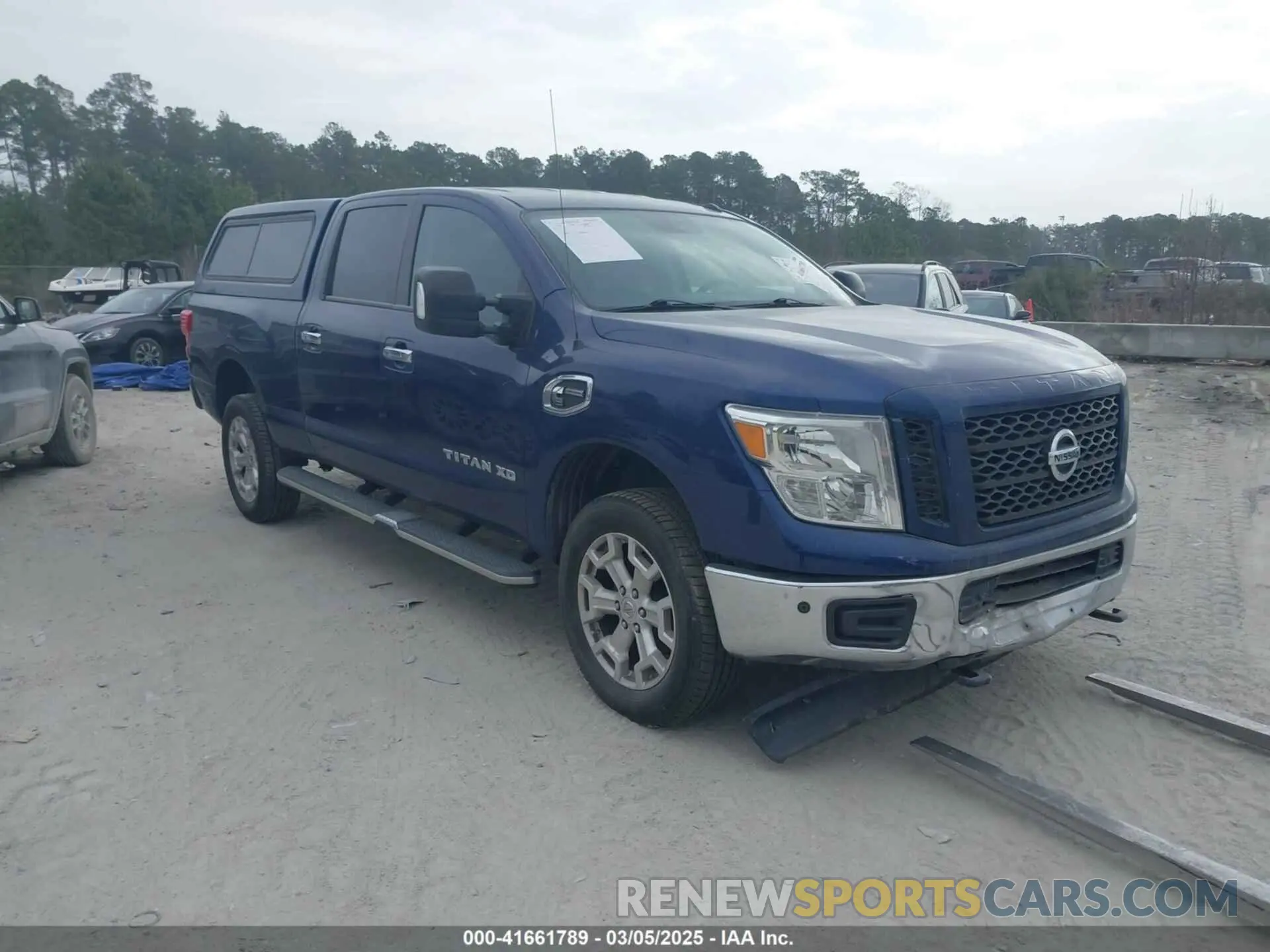 1 Photograph of a damaged car 1N6BA1F49KN506712 NISSAN TITAN XD 2019