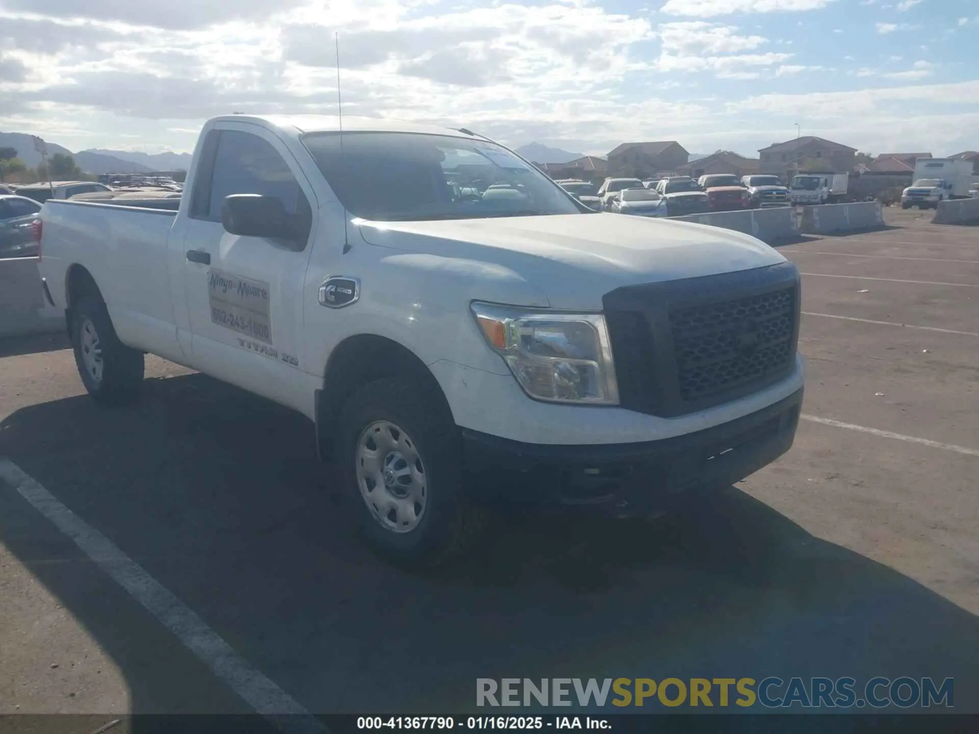 1 Photograph of a damaged car 1N6BA1RP0KN523792 NISSAN TITAN XD 2019