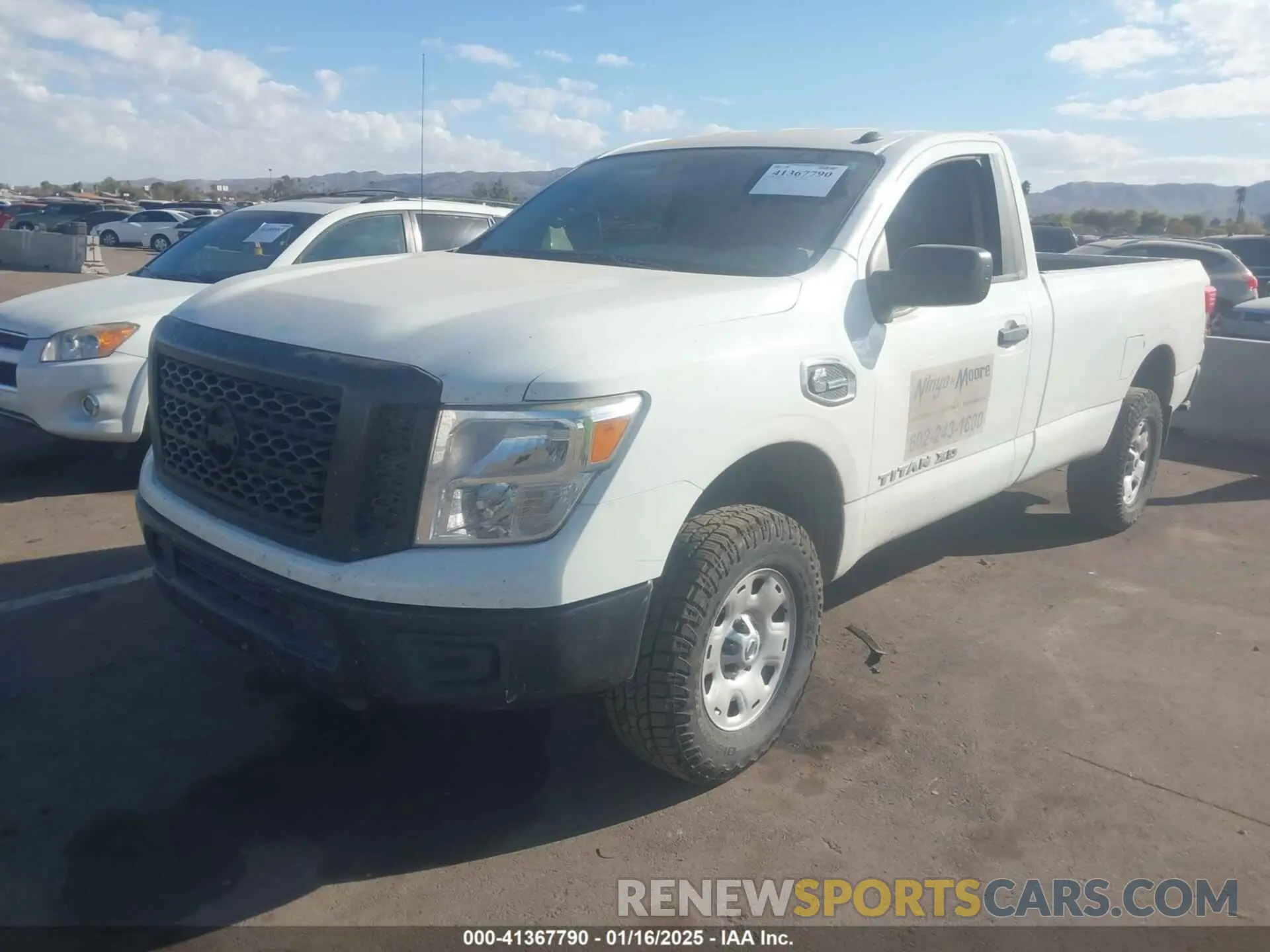 2 Photograph of a damaged car 1N6BA1RP0KN523792 NISSAN TITAN XD 2019