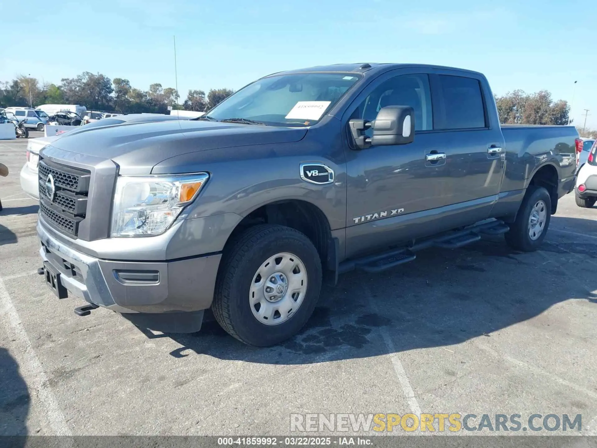 2 Photograph of a damaged car 1N6AA1FA6MN529806 NISSAN TITAN XD 2021