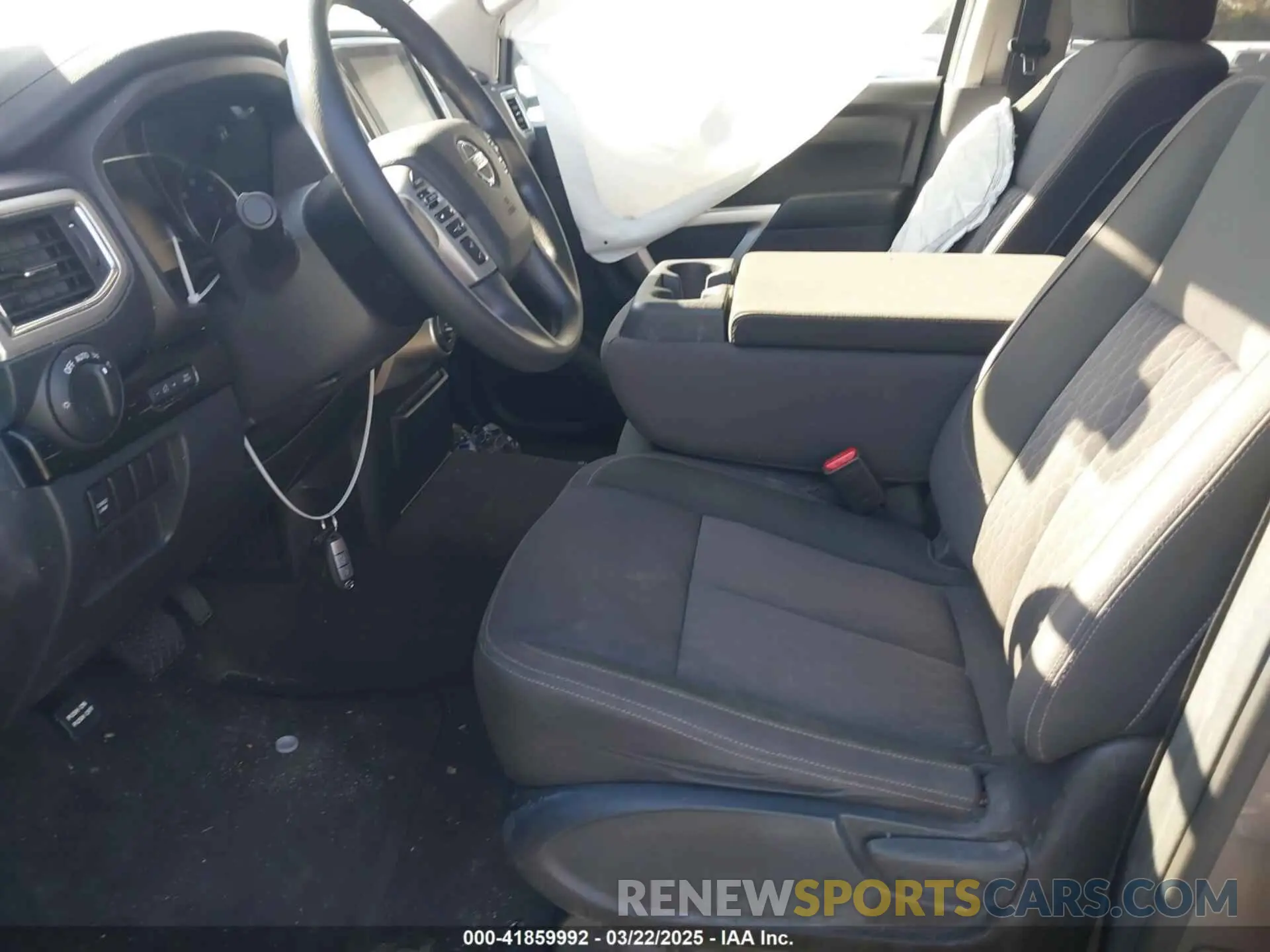 5 Photograph of a damaged car 1N6AA1FA6MN529806 NISSAN TITAN XD 2021