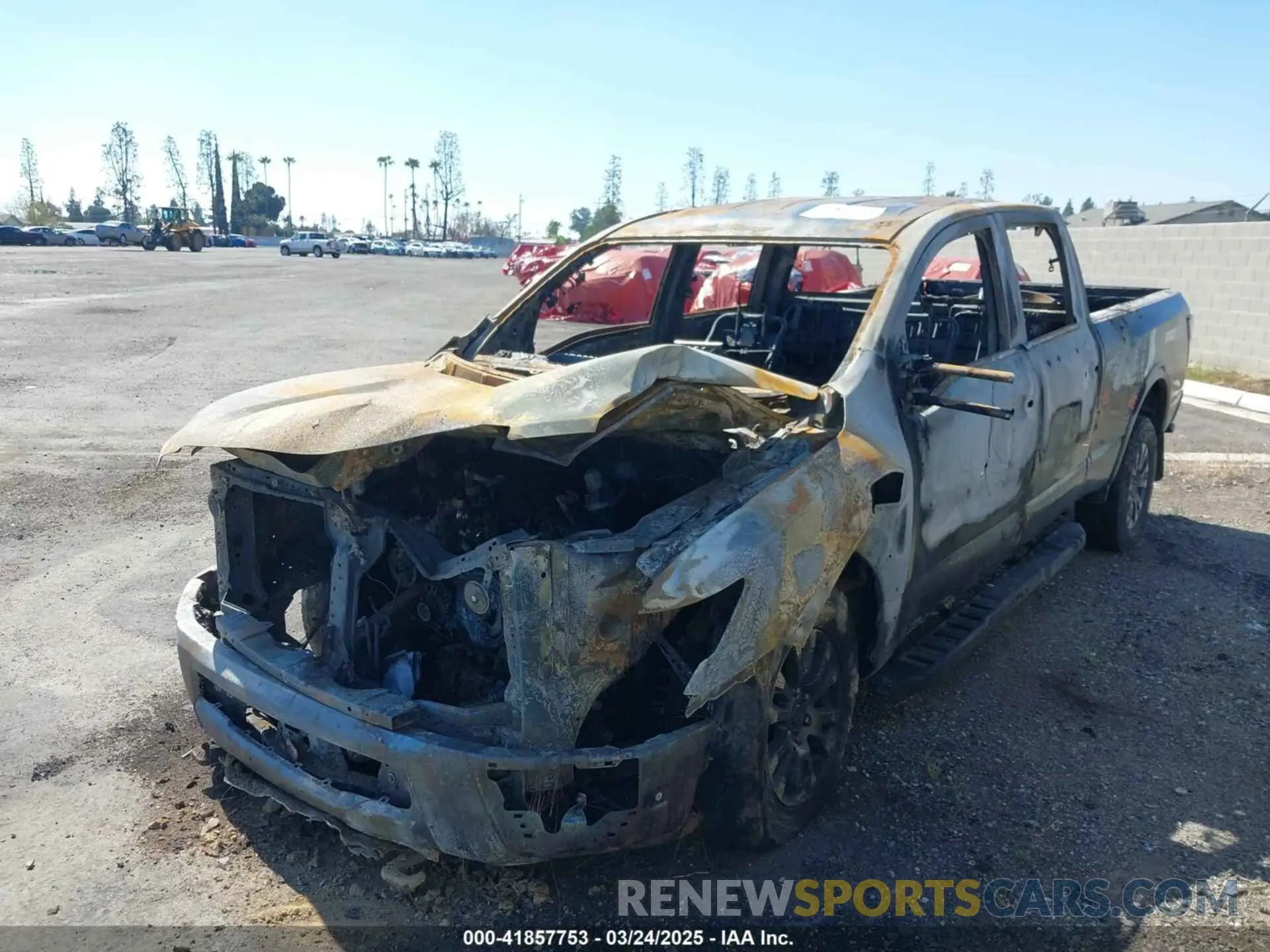 6 Photograph of a damaged car 1N6AA1FB8MN536023 NISSAN TITAN XD 2021