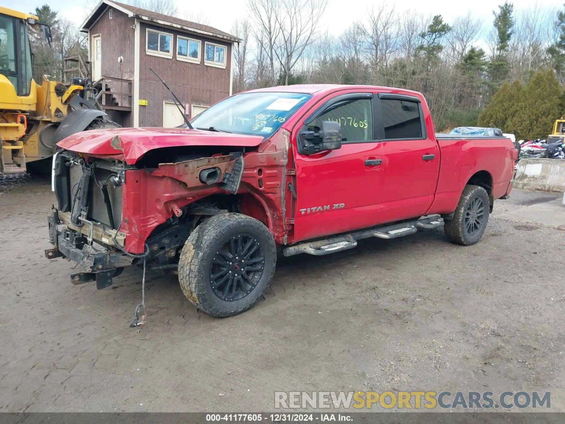 2 Photograph of a damaged car 1N6AA1FB5NN103034 NISSAN TITAN XD 2022