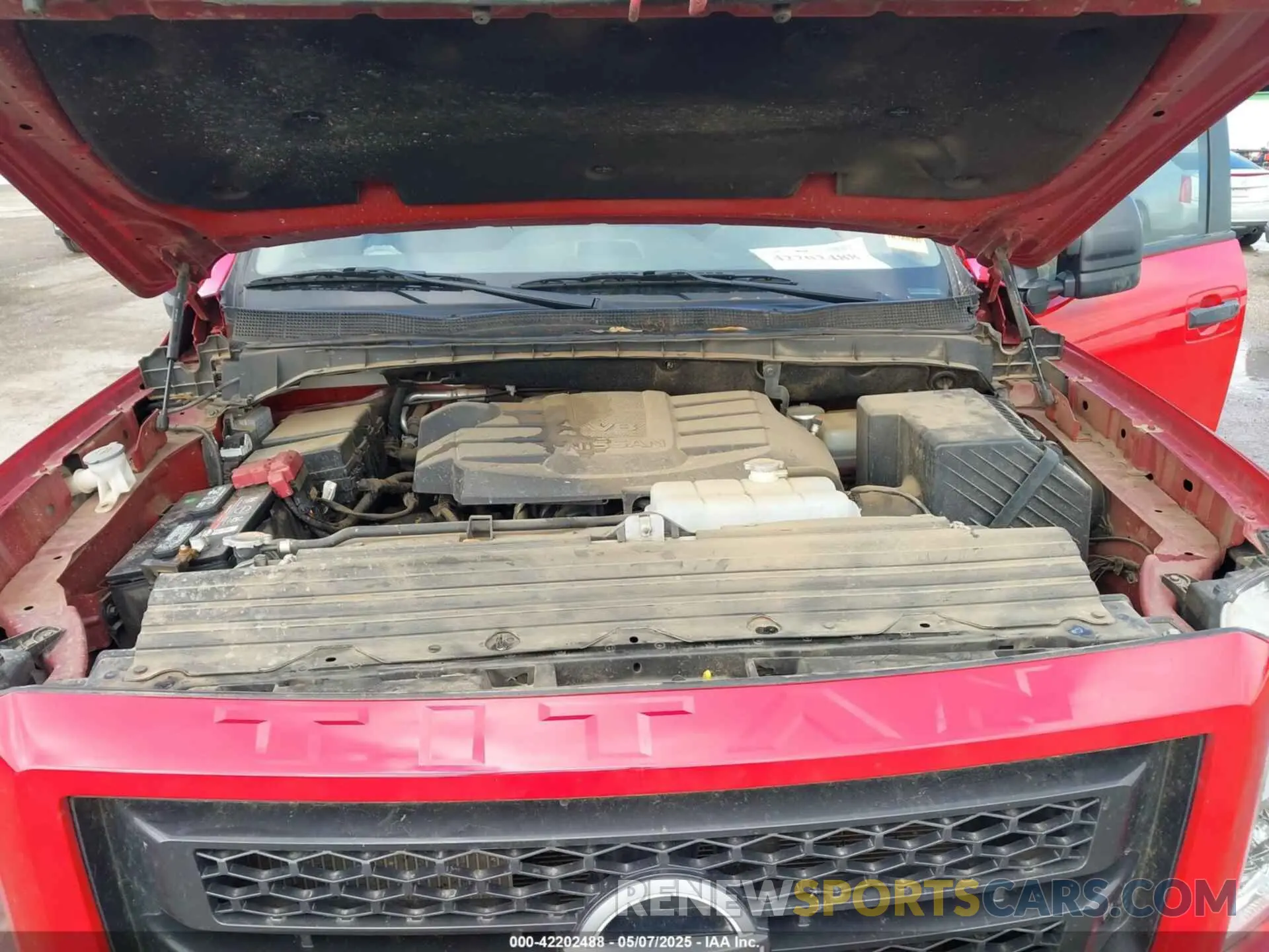 10 Photograph of a damaged car 1N6AA1FB9PN104089 NISSAN TITAN XD 2023
