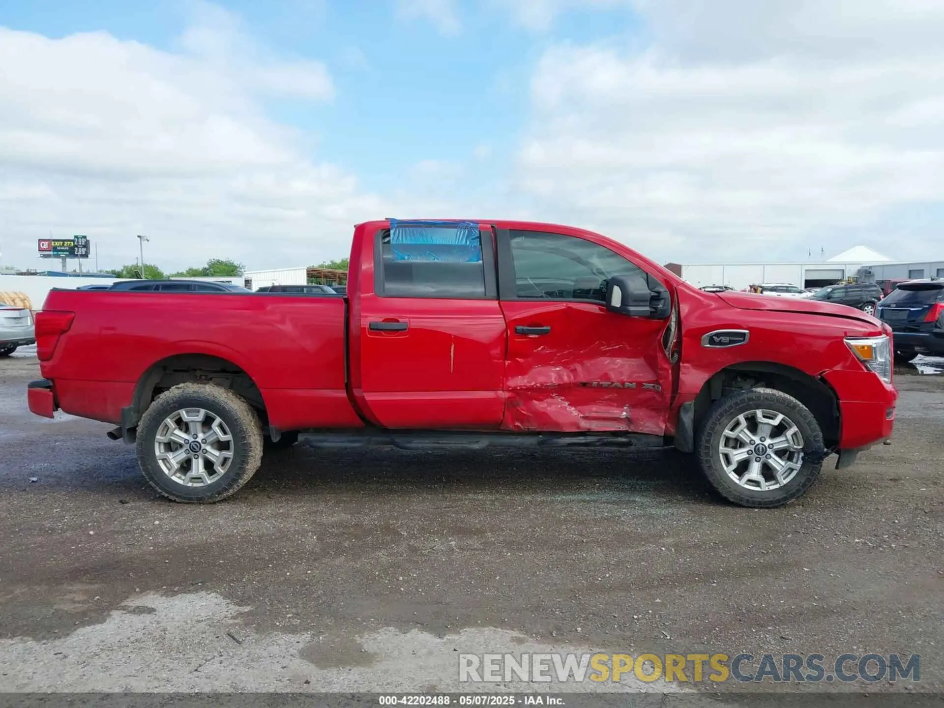13 Photograph of a damaged car 1N6AA1FB9PN104089 NISSAN TITAN XD 2023