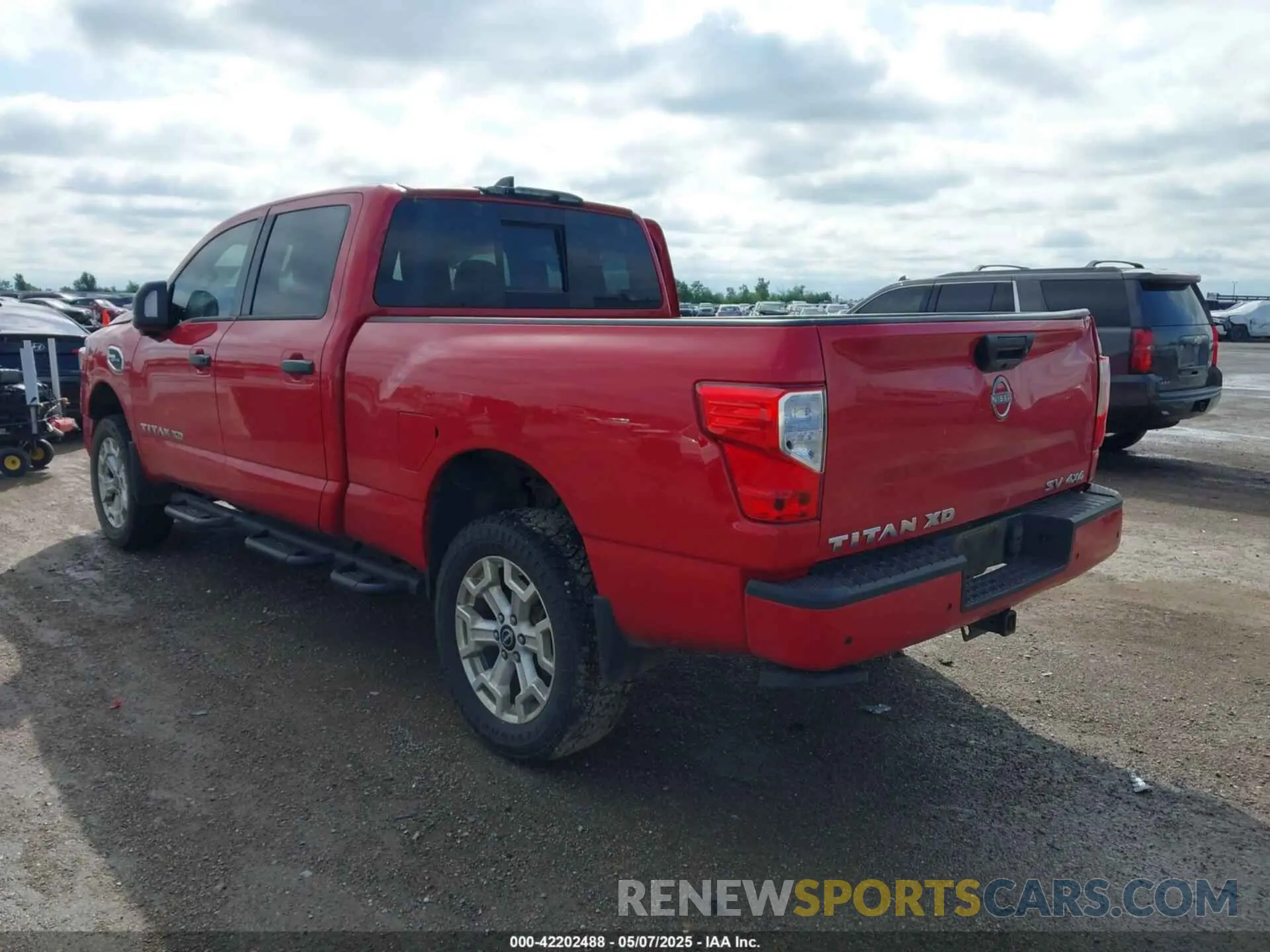 3 Photograph of a damaged car 1N6AA1FB9PN104089 NISSAN TITAN XD 2023