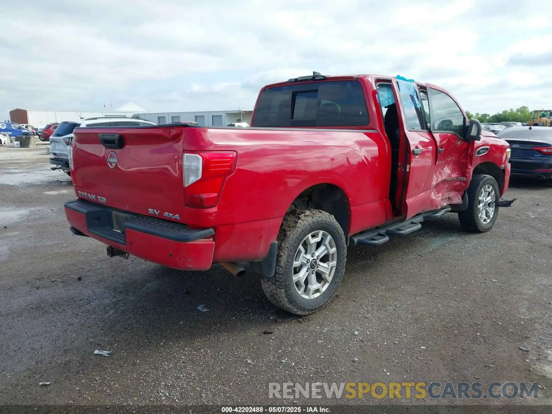4 Photograph of a damaged car 1N6AA1FB9PN104089 NISSAN TITAN XD 2023