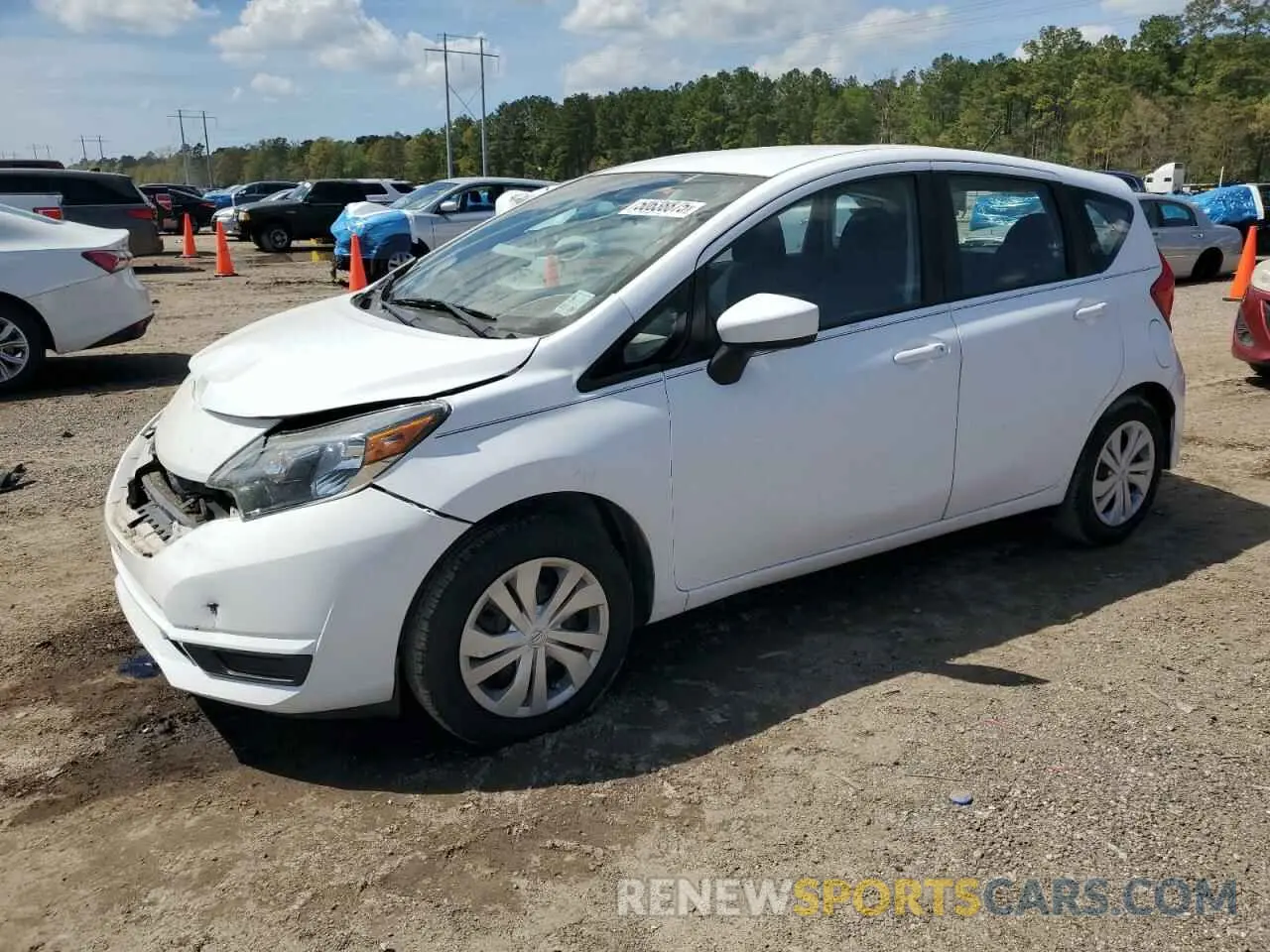 1 Photograph of a damaged car 3N1CE2CP0KL366164 NISSAN VERSA 2019