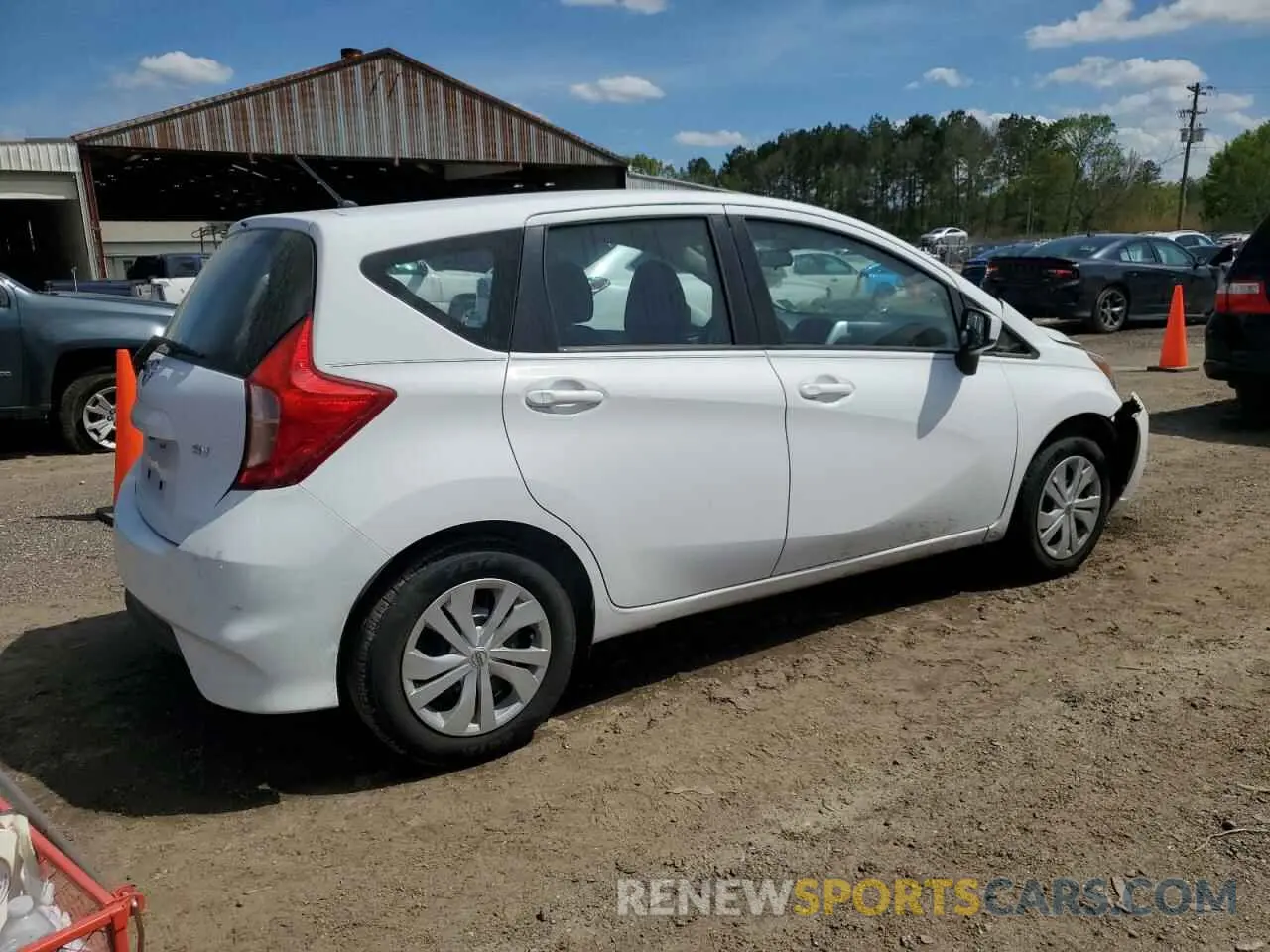 3 Photograph of a damaged car 3N1CE2CP0KL366164 NISSAN VERSA 2019