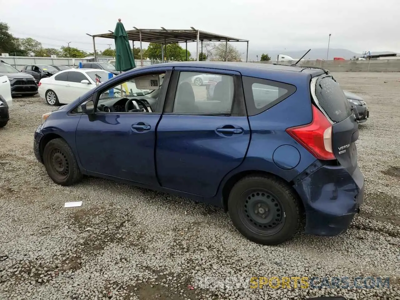 2 Photograph of a damaged car 3N1CE2CP4KL362005 NISSAN VERSA 2019