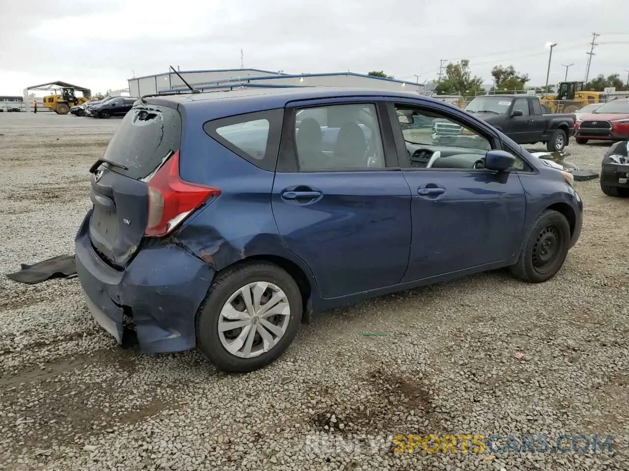3 Photograph of a damaged car 3N1CE2CP4KL362005 NISSAN VERSA 2019