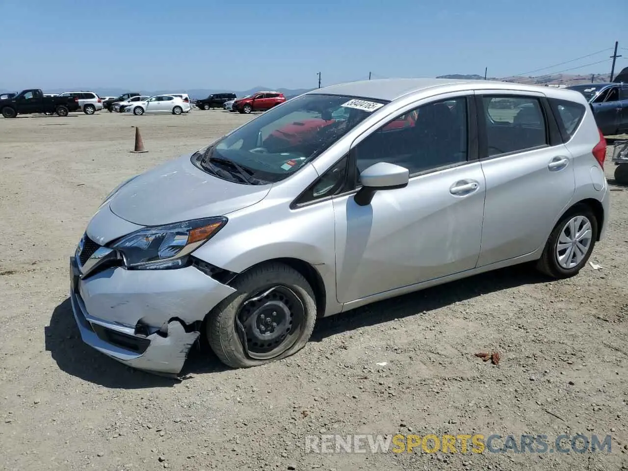 1 Photograph of a damaged car 3N1CE2CP5KL357640 NISSAN VERSA 2019
