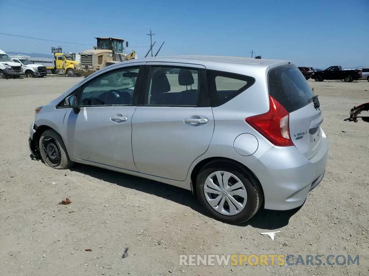 2 Photograph of a damaged car 3N1CE2CP5KL357640 NISSAN VERSA 2019