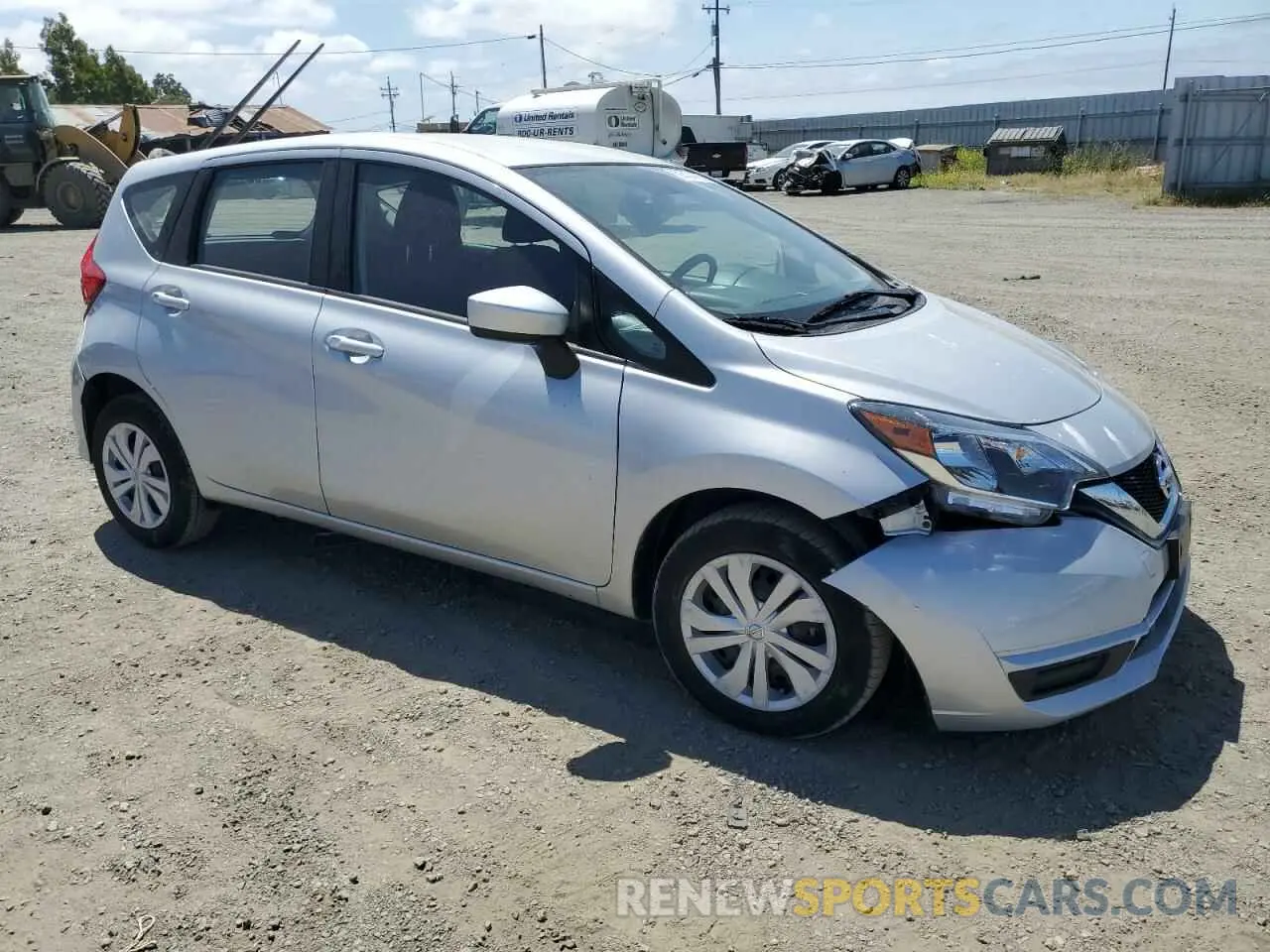 4 Photograph of a damaged car 3N1CE2CP5KL357640 NISSAN VERSA 2019