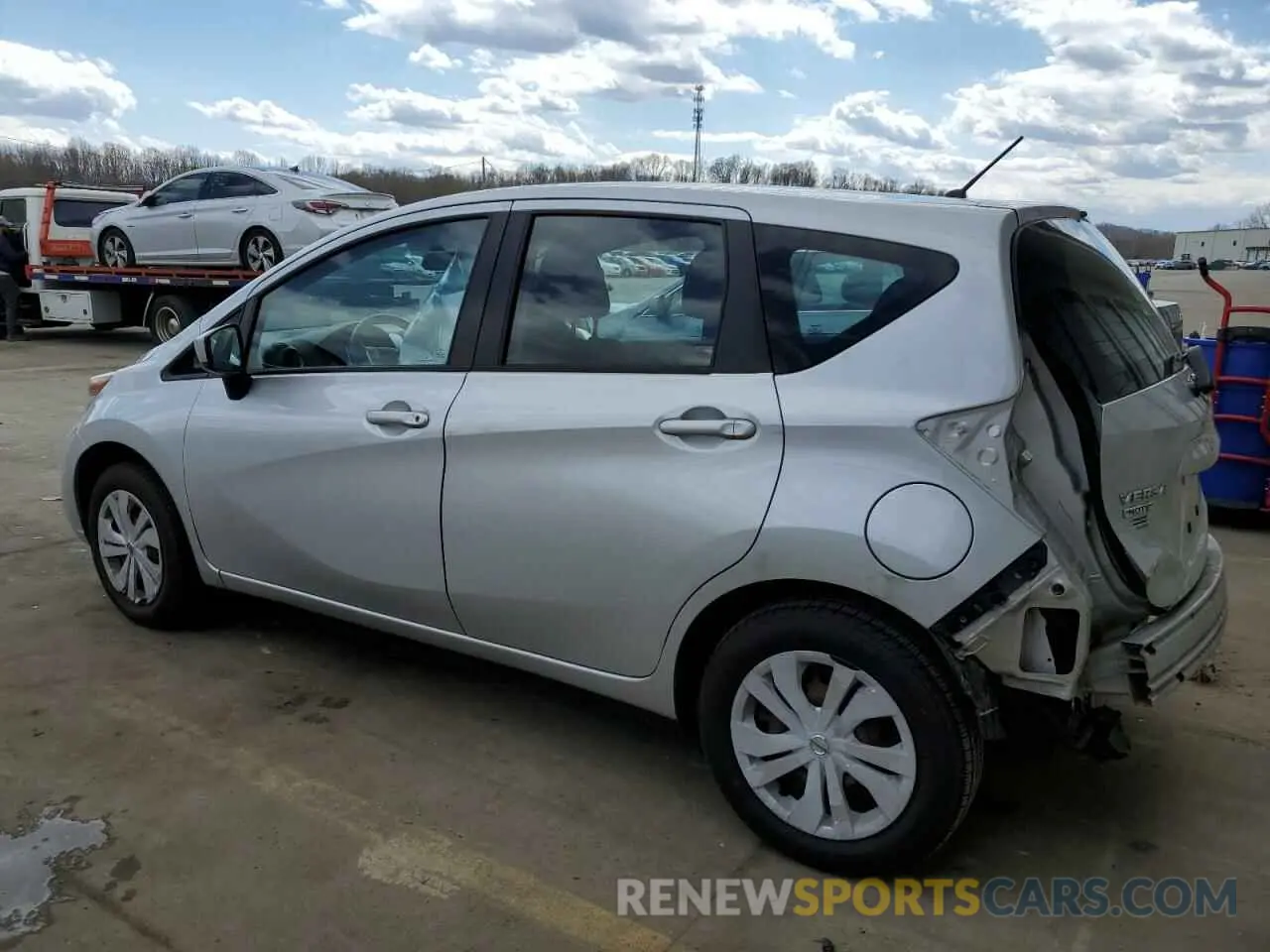 2 Photograph of a damaged car 3N1CE2CP5KL358755 NISSAN VERSA 2019