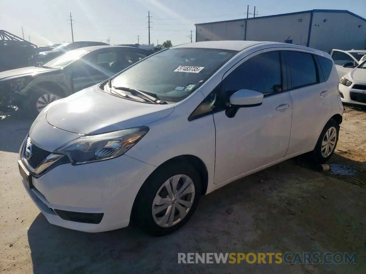 1 Photograph of a damaged car 3N1CE2CP5KL364569 NISSAN VERSA 2019