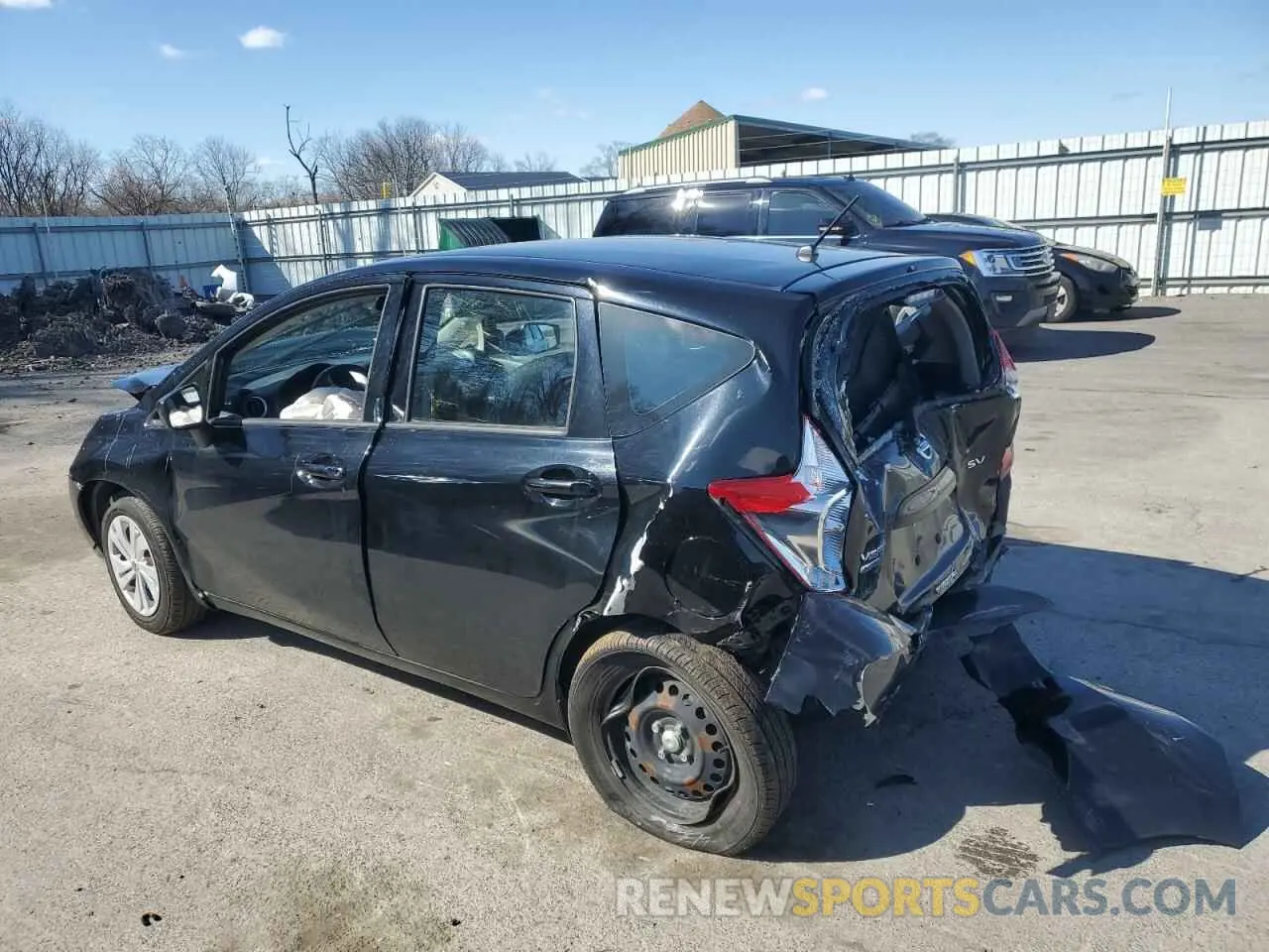 2 Photograph of a damaged car 3N1CE2CP5KL365480 NISSAN VERSA 2019