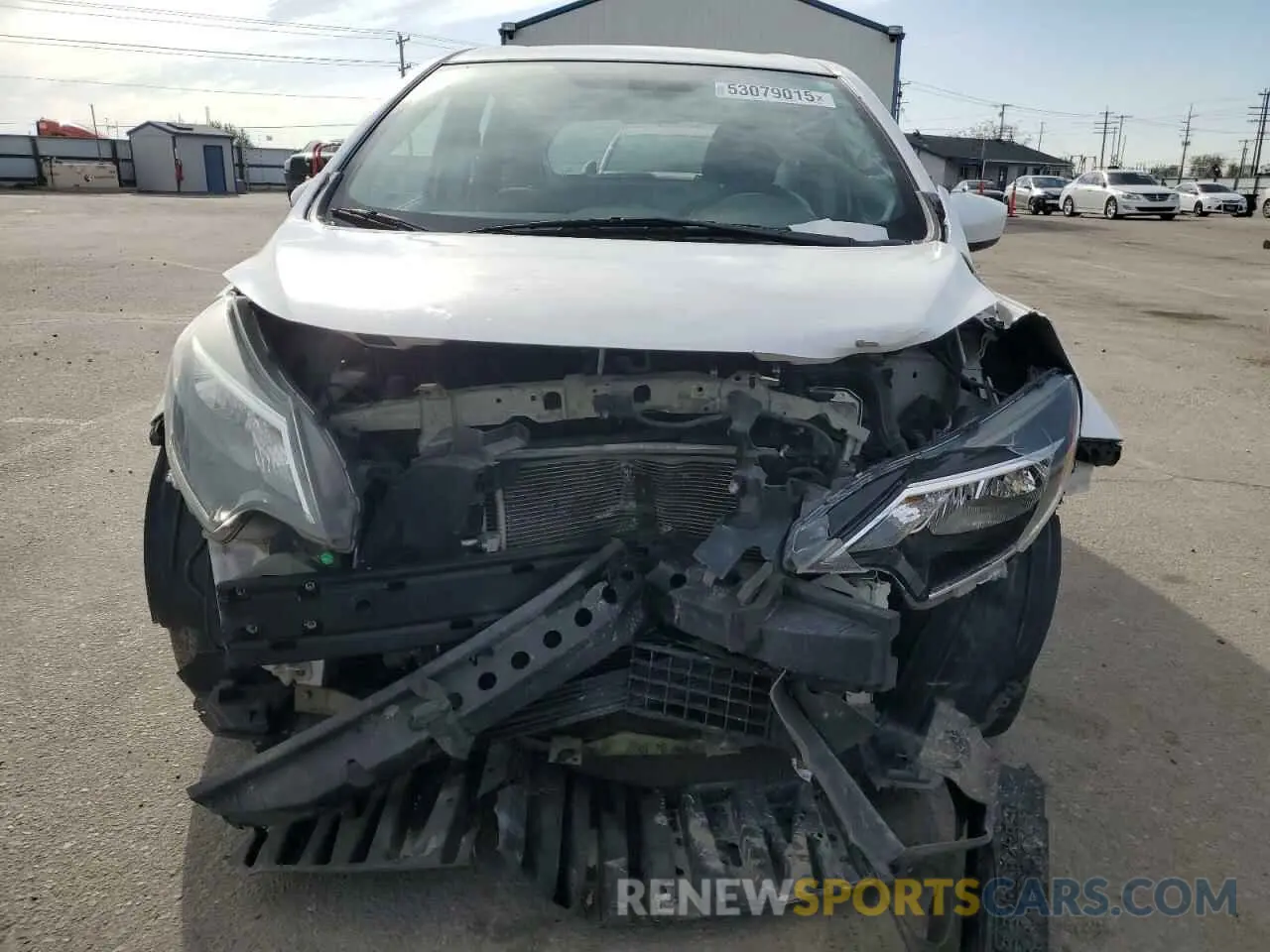 5 Photograph of a damaged car 3N1CE2CP6KL357064 NISSAN VERSA 2019